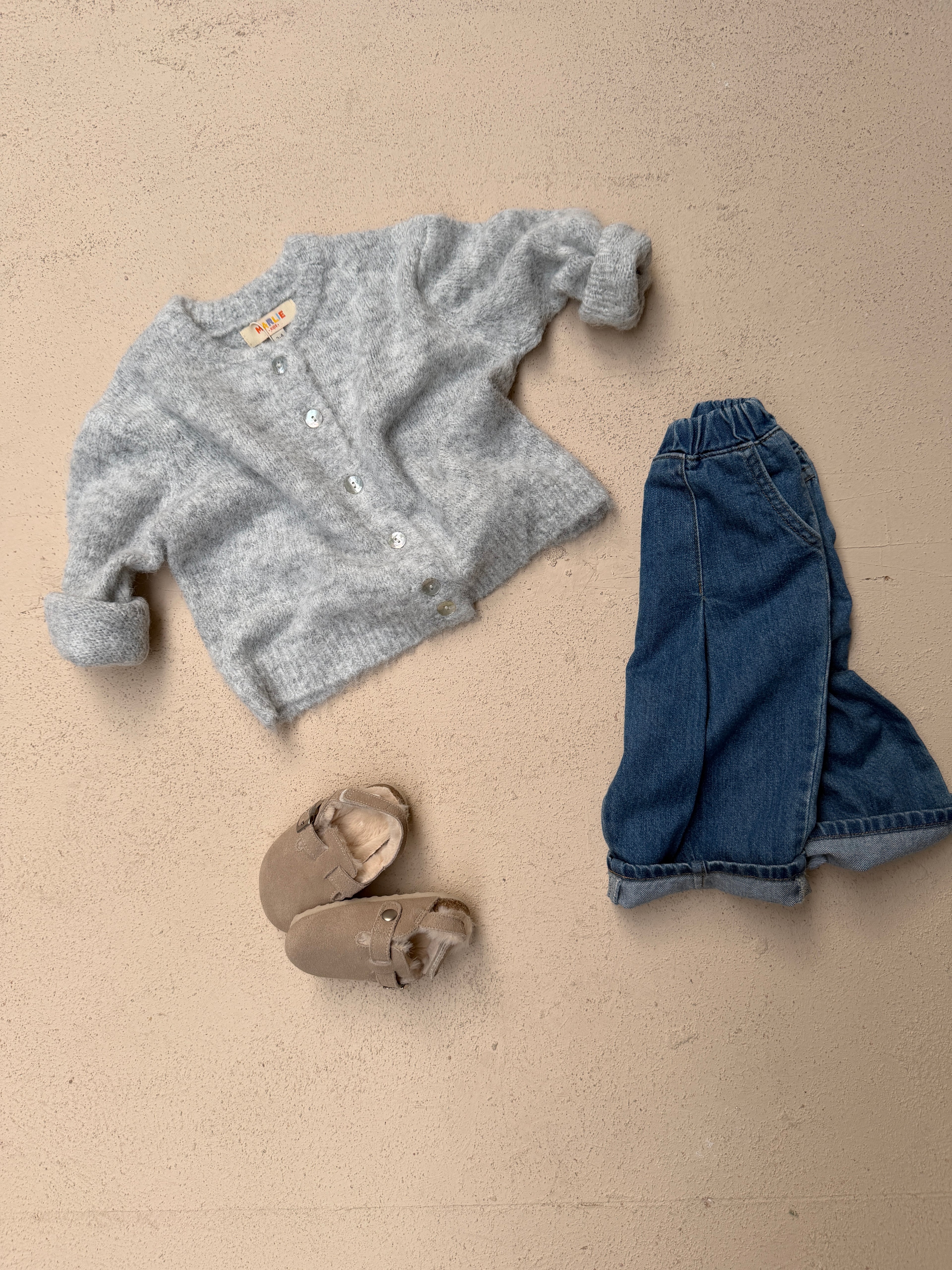 Gilet Marine - gris clair