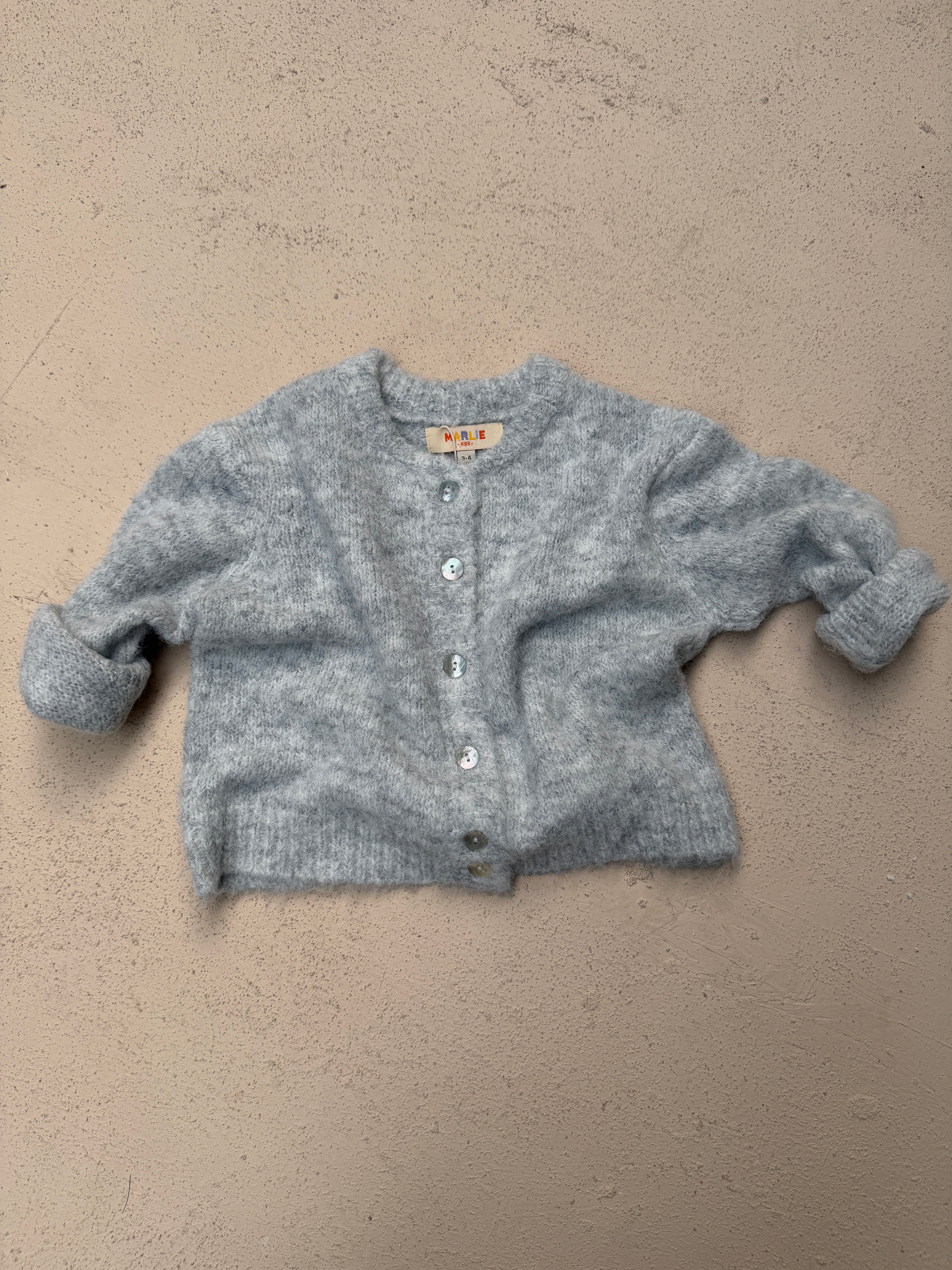 Gilet Marine - gris clair