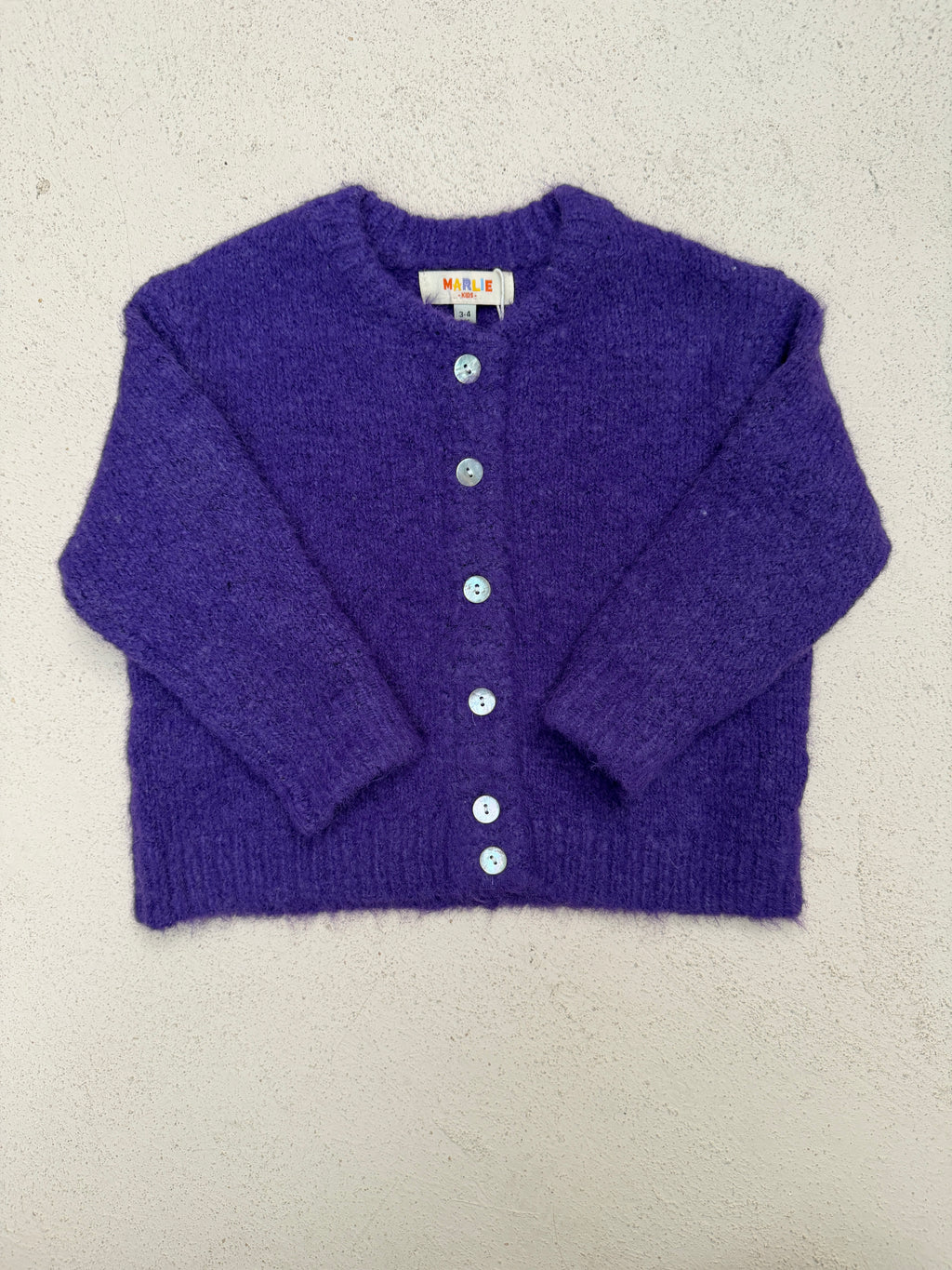 Gilet Marine - mauve