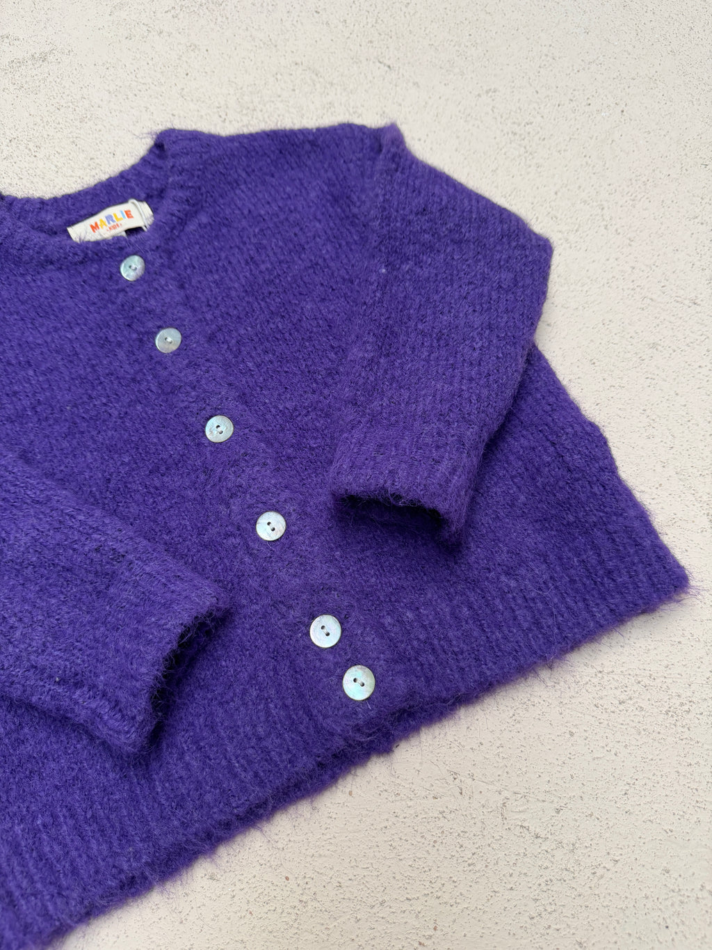 Gilet Marine - mauve