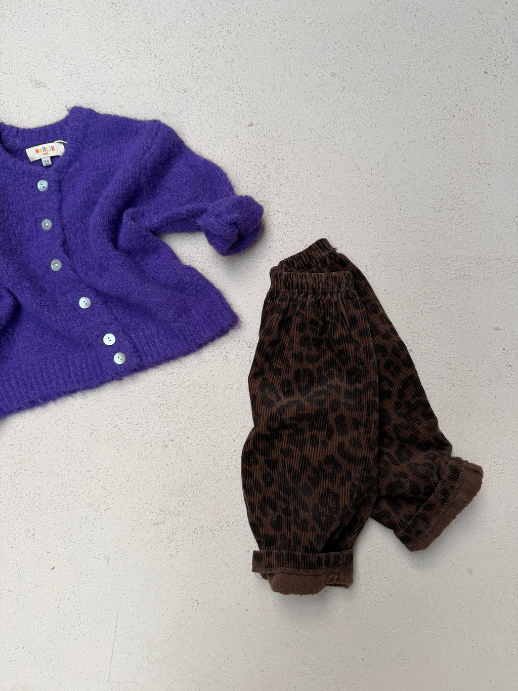 Gilet Marine - mauve