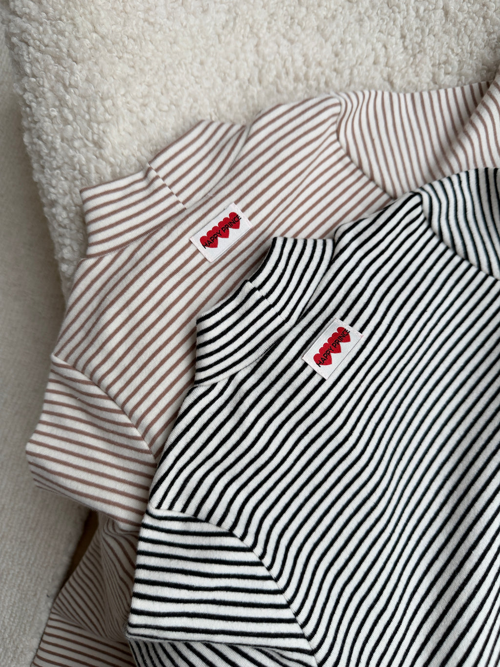 T-shirt Olivia - écru et noir