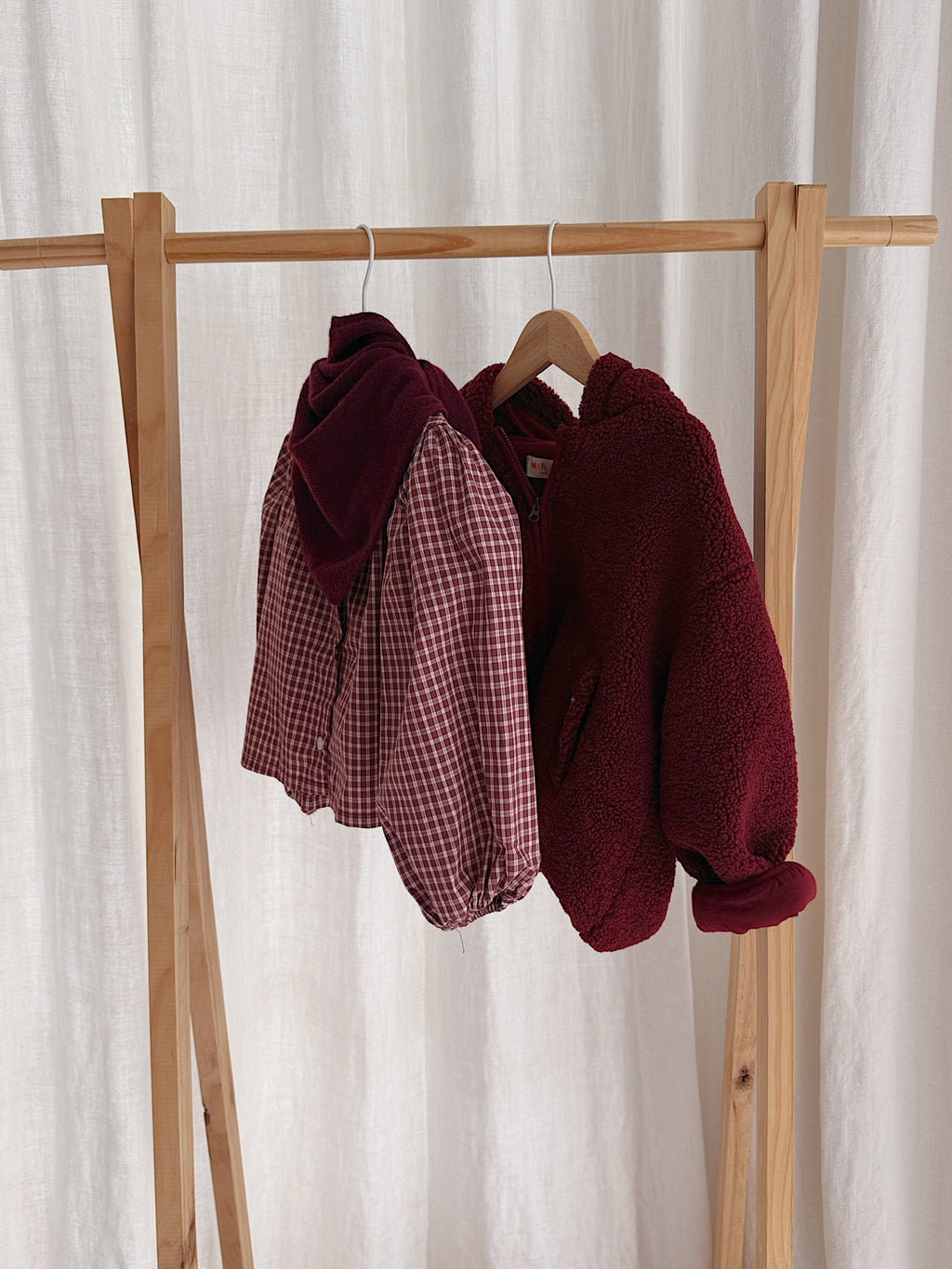 Manteau Noah - bordeaux