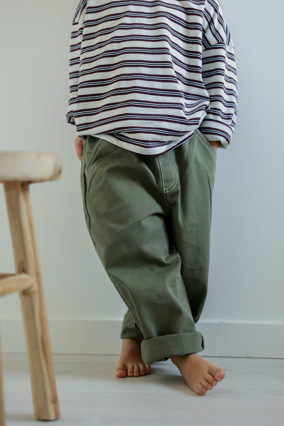 Pantalon Diego - kaki