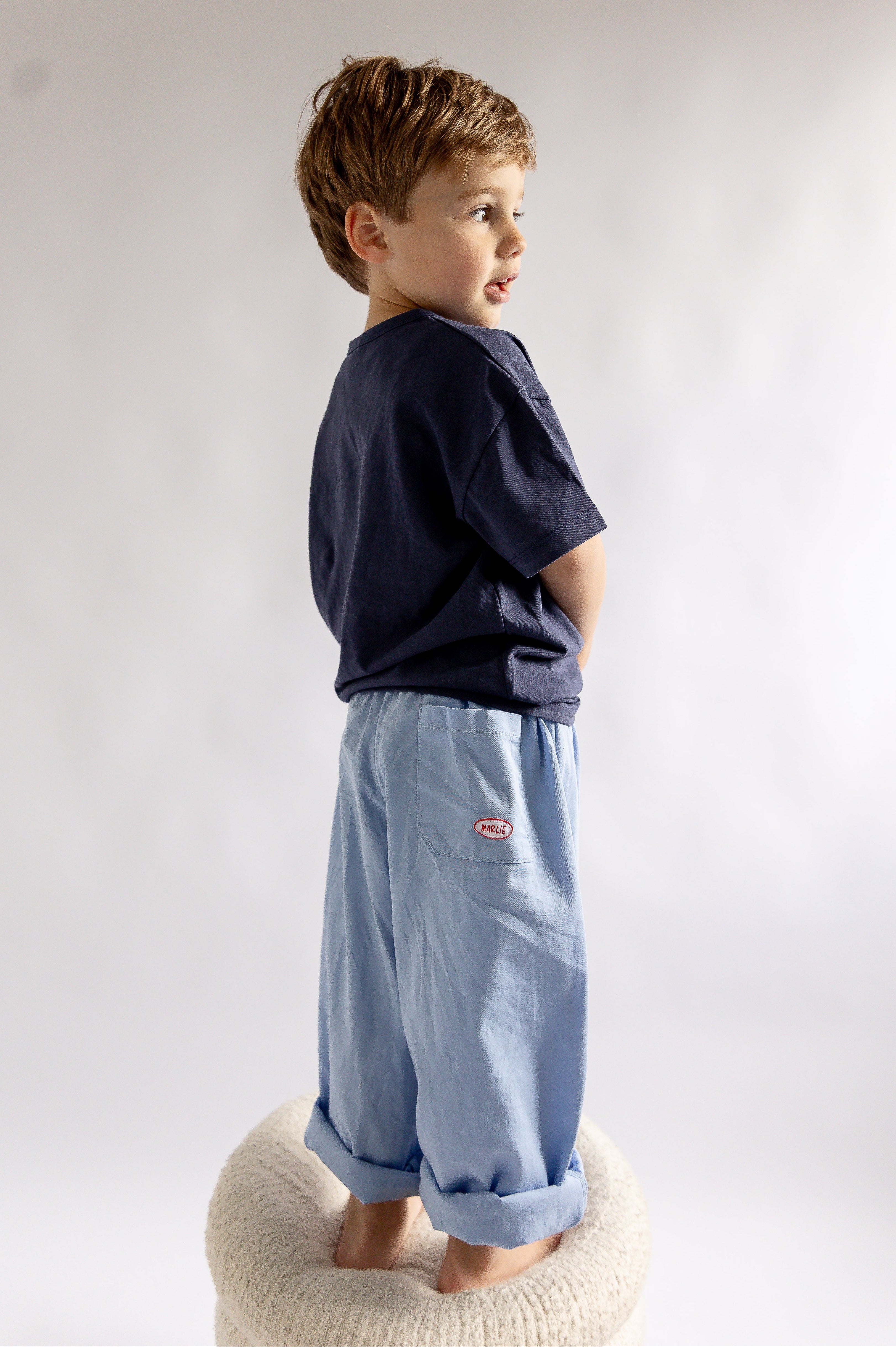Pantalon Lucas - bleu