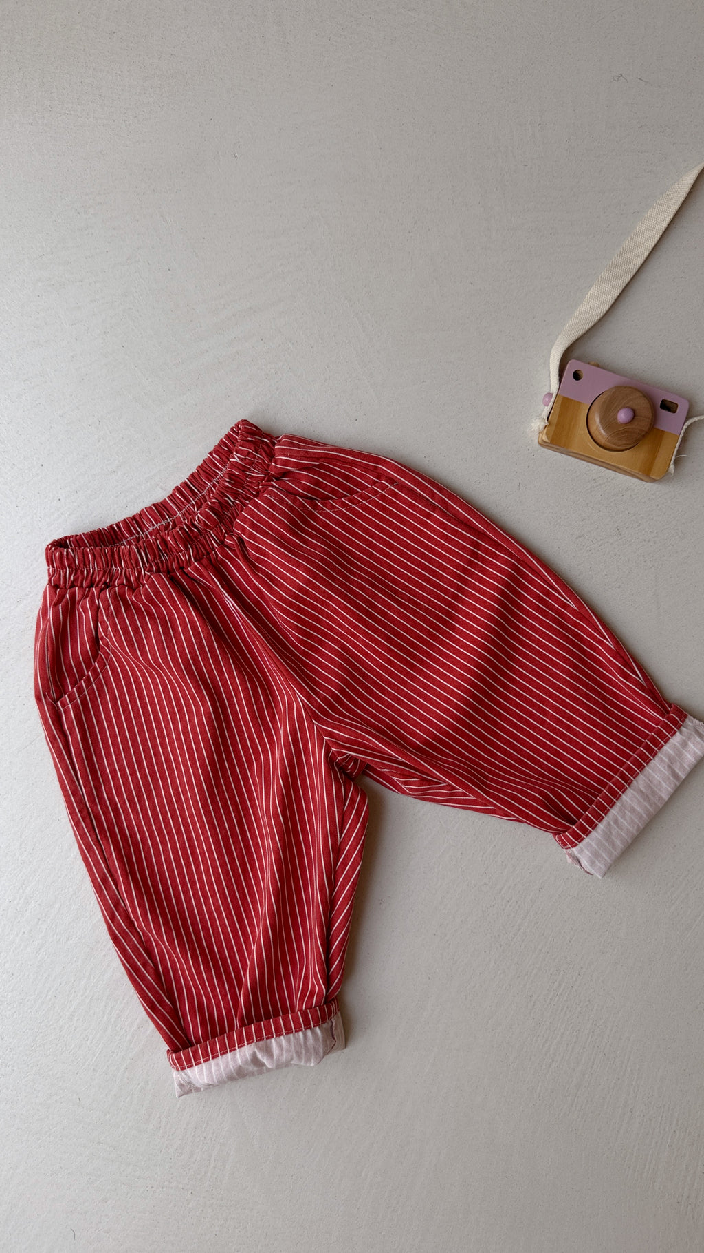 Pantalon Nikos - rouge