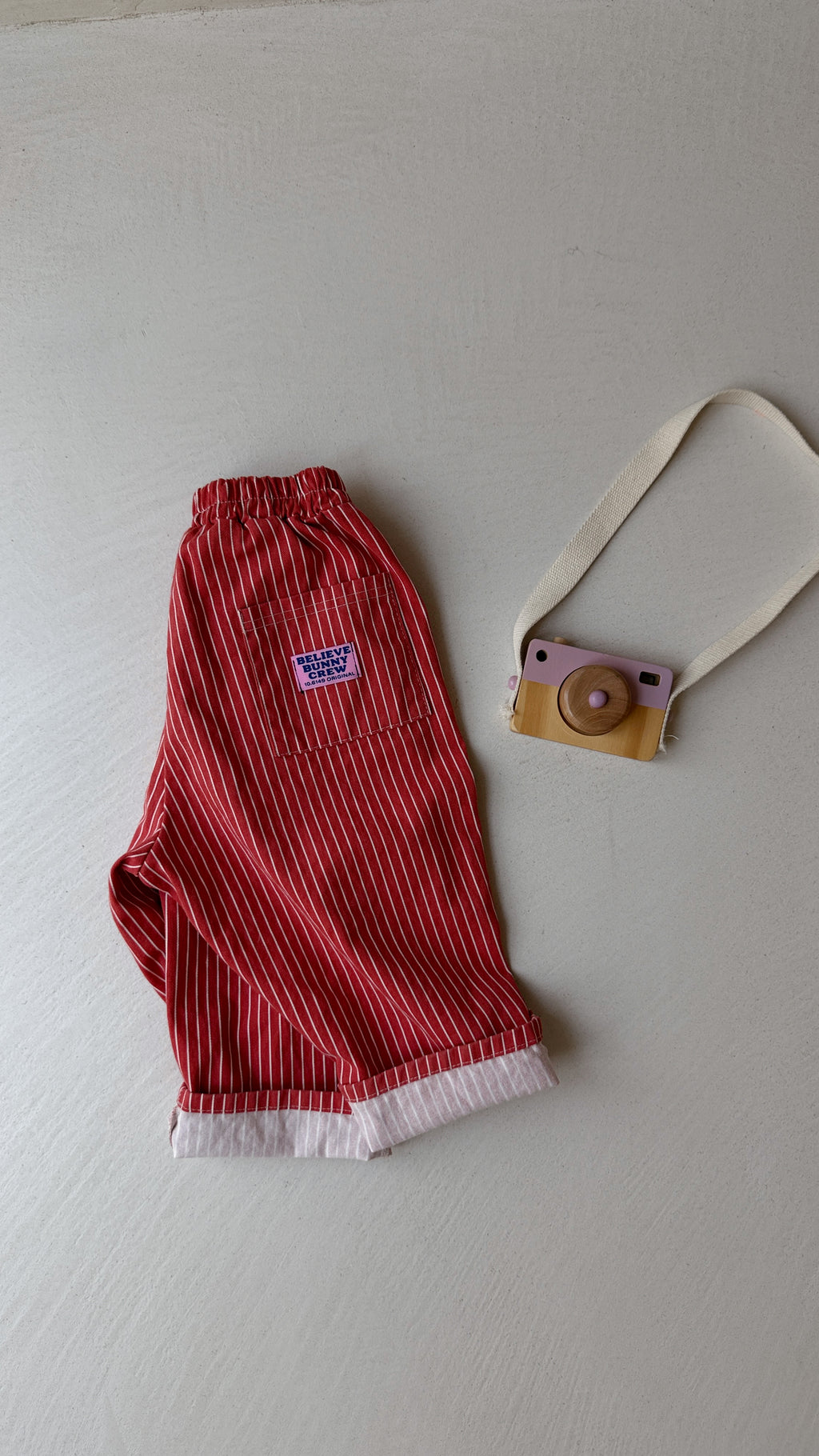 Pantalon Nikos - rouge