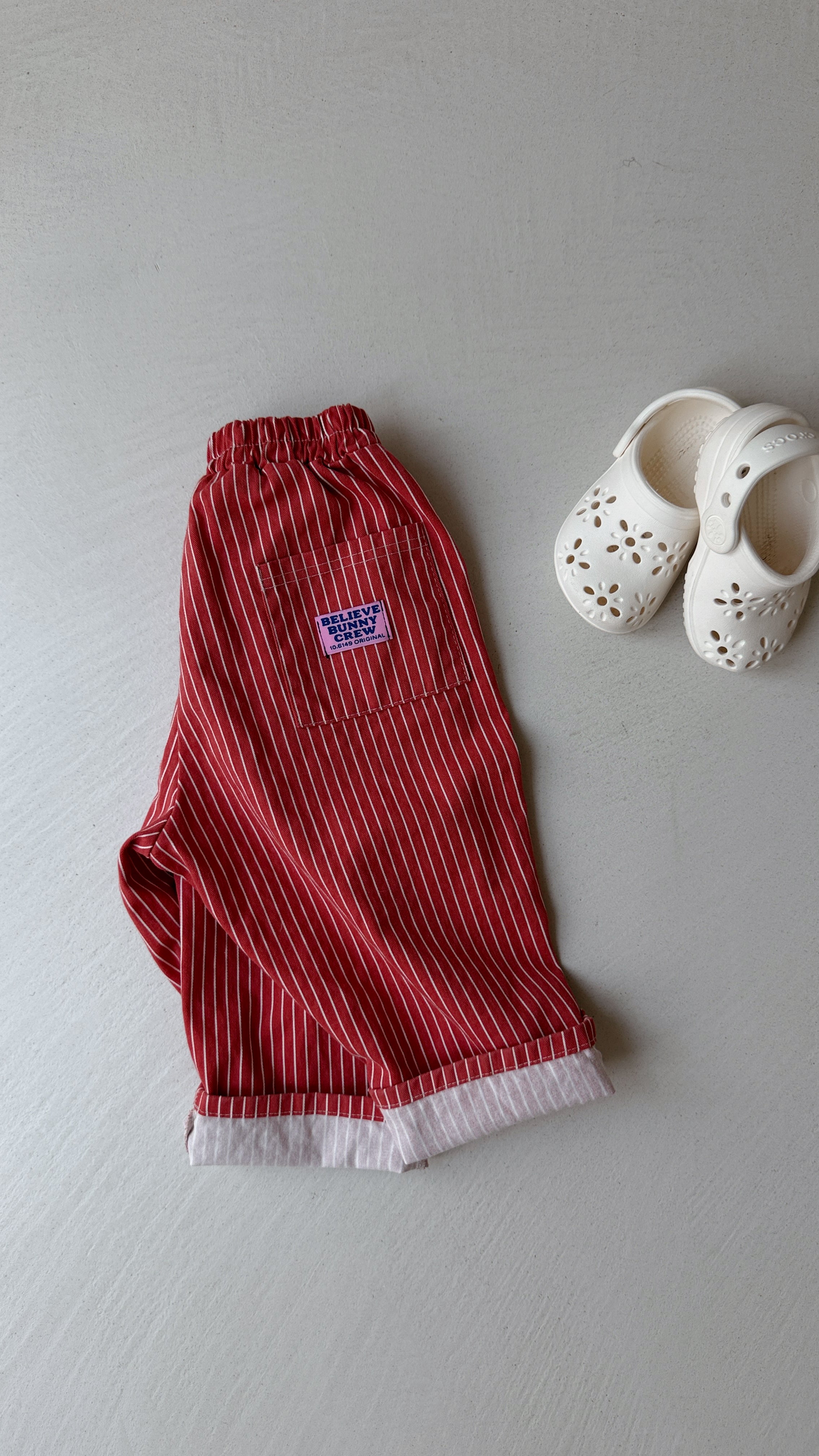 Pantalon Nikos - rouge