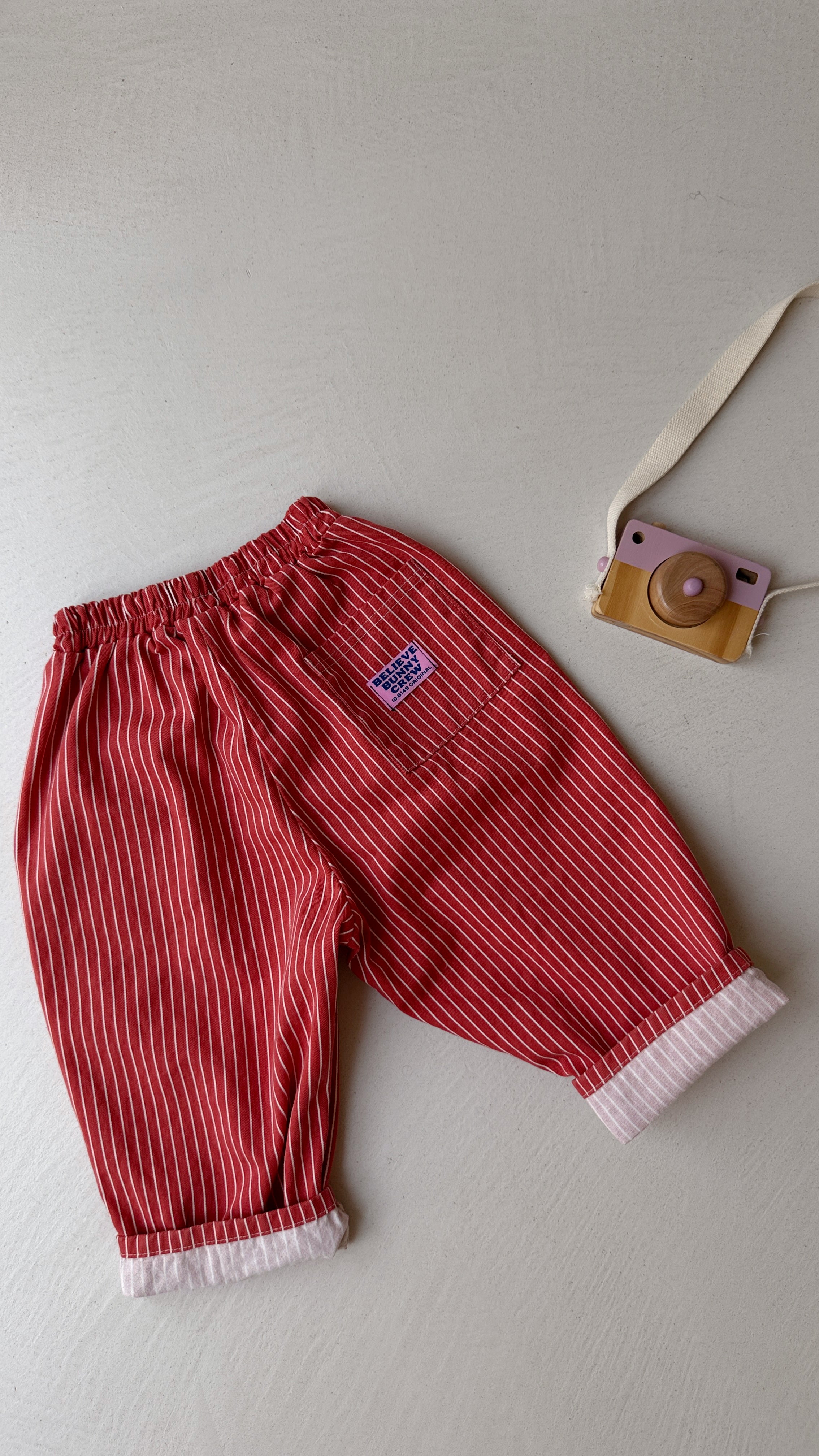 Pantalon Nikos - rouge