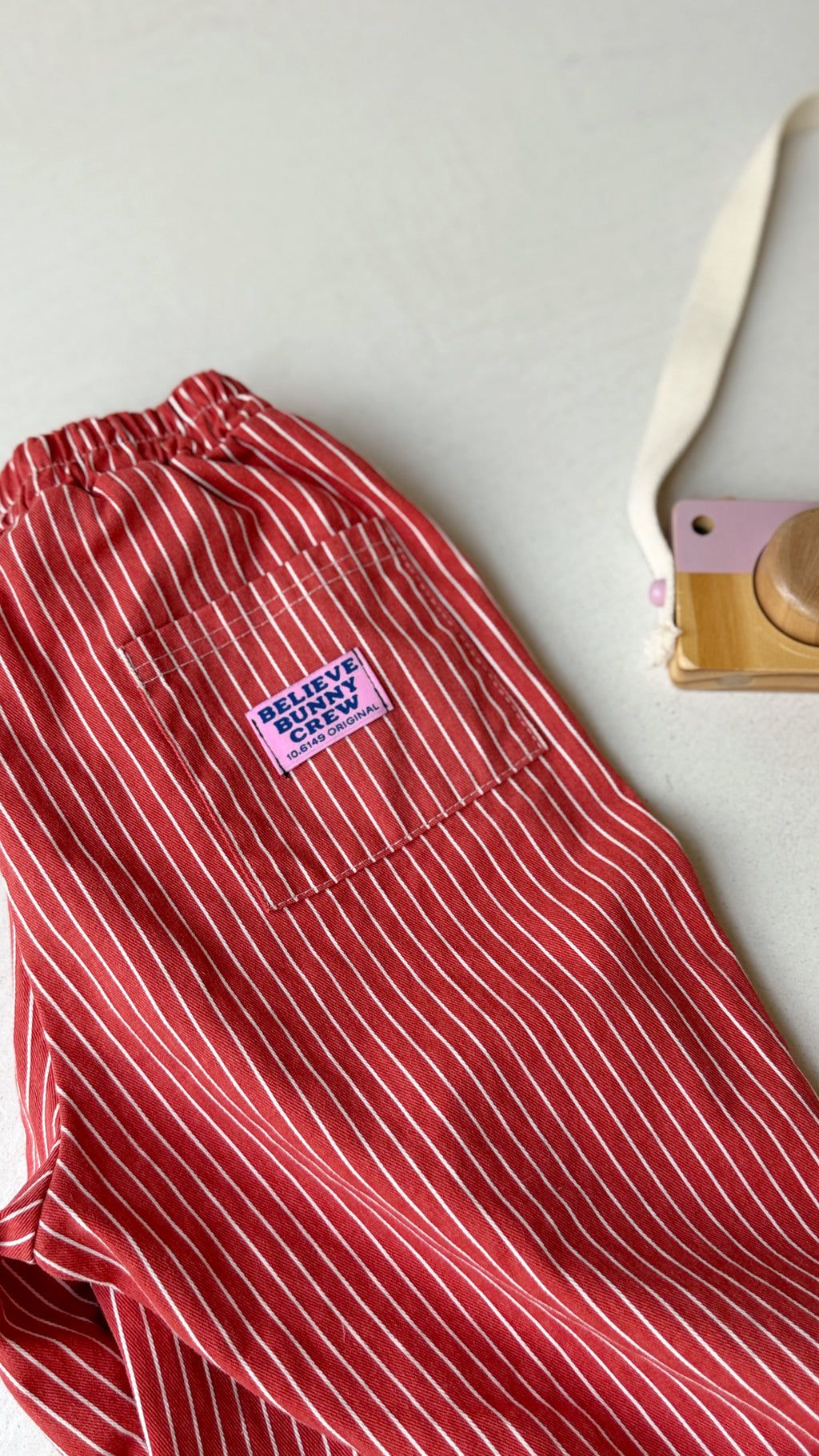 Pantalon Nikos - rouge