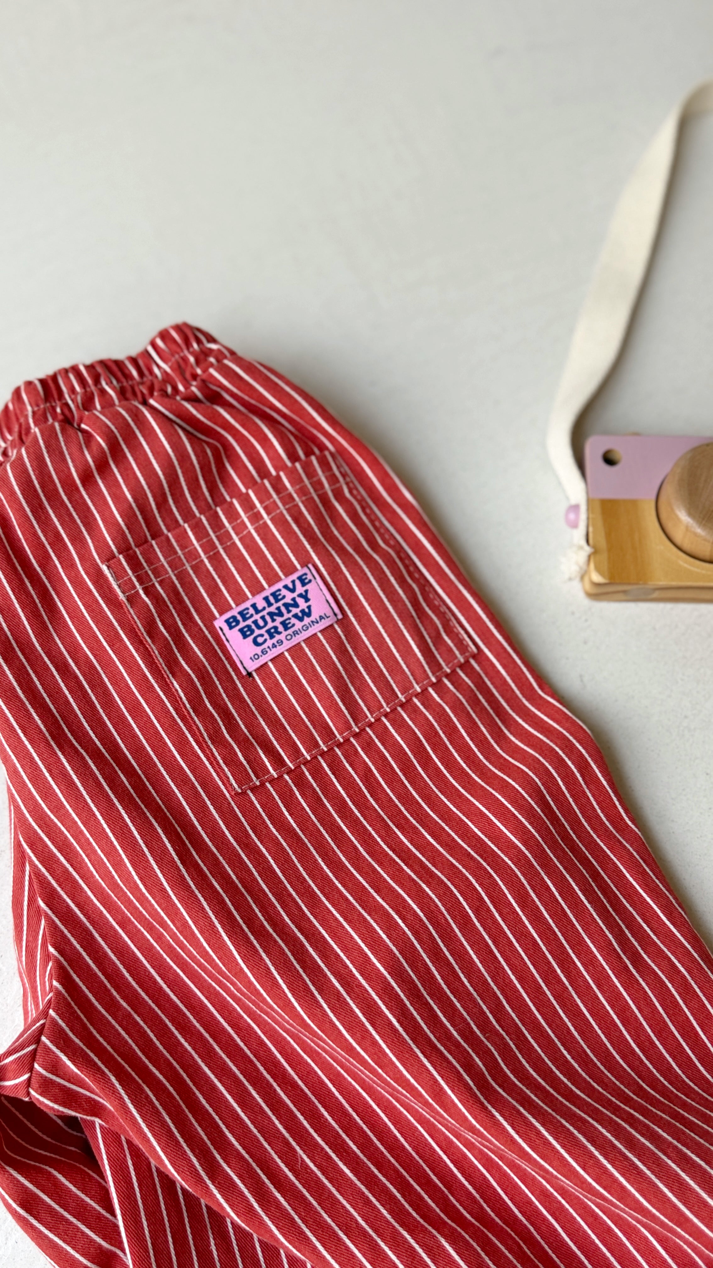 Pantalon Nikos - rouge