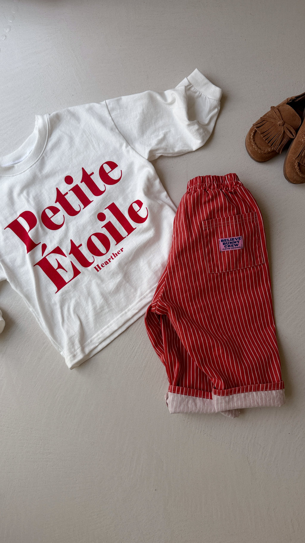 Pantalon Nikos - rouge