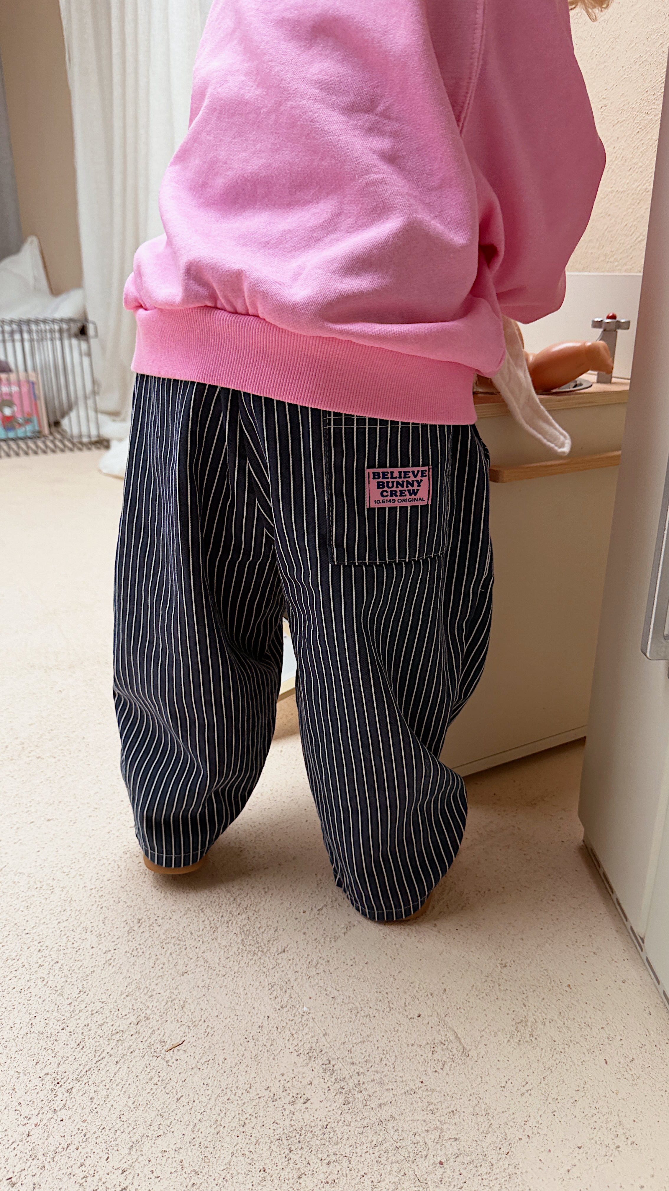 Pantalon Nikos - bleu