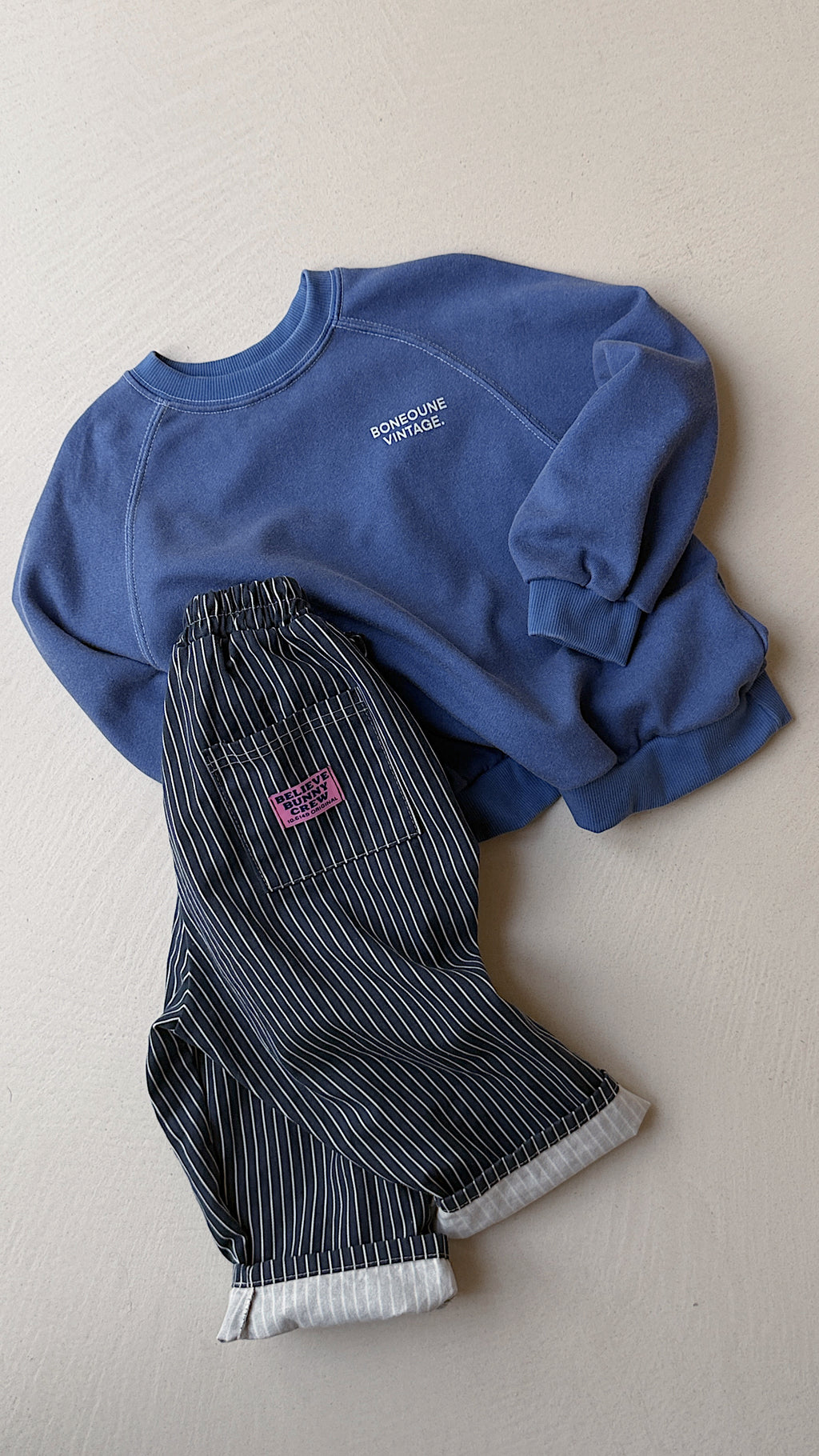 Pantalon Nikos - bleu