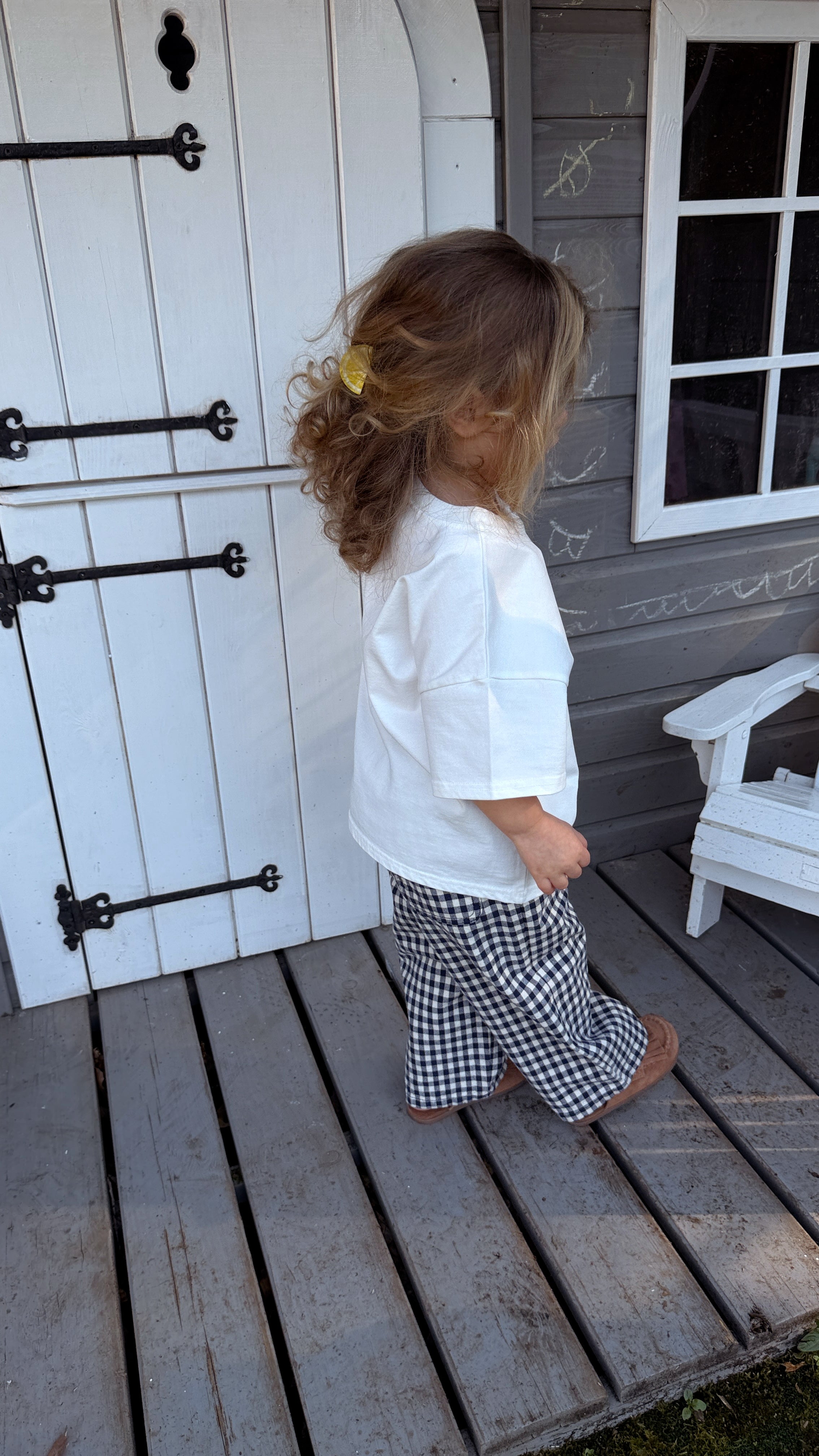 Pantalon Victoire - bleu et blanc