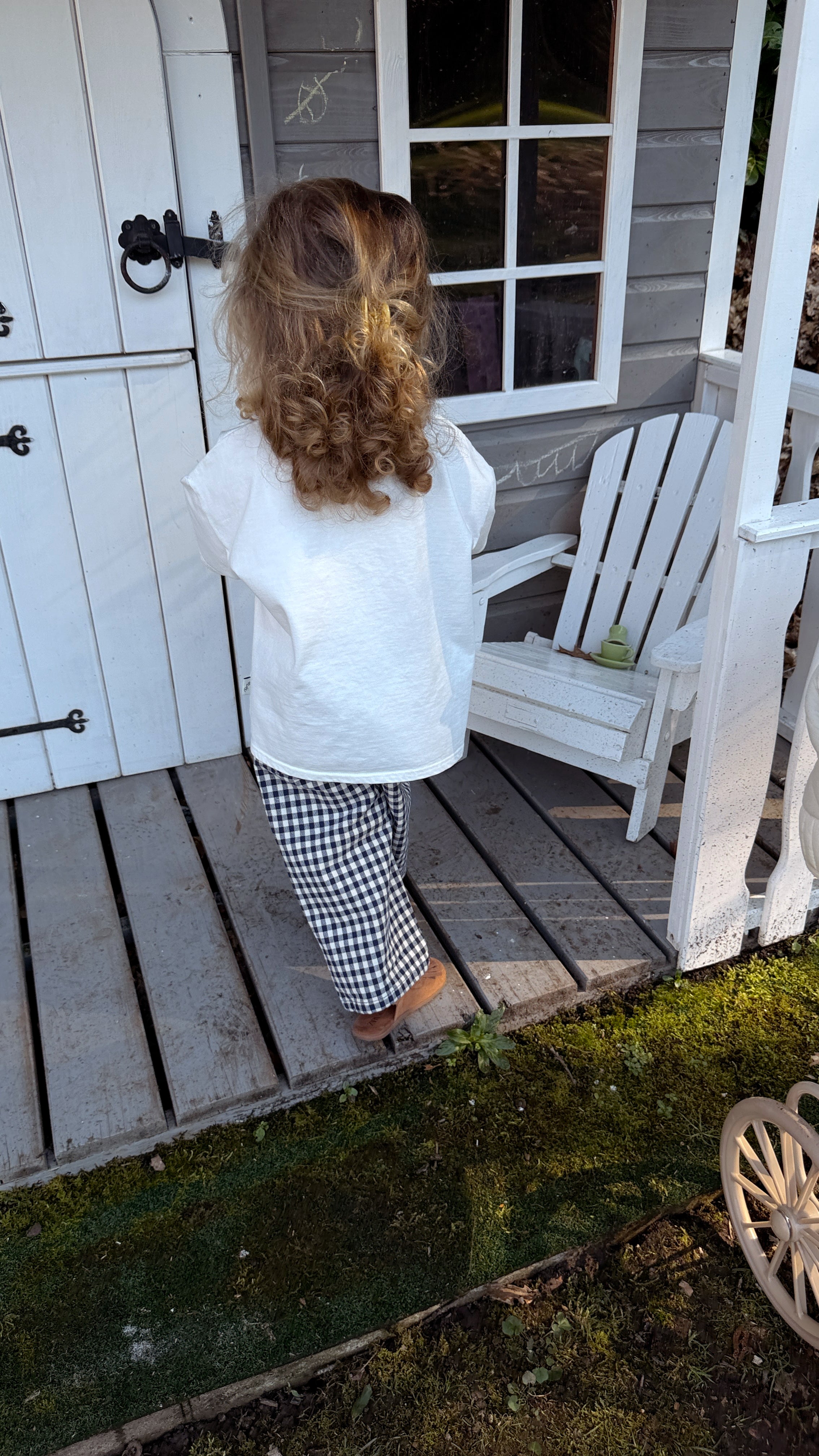 Pantalon Victoire - bleu et blanc