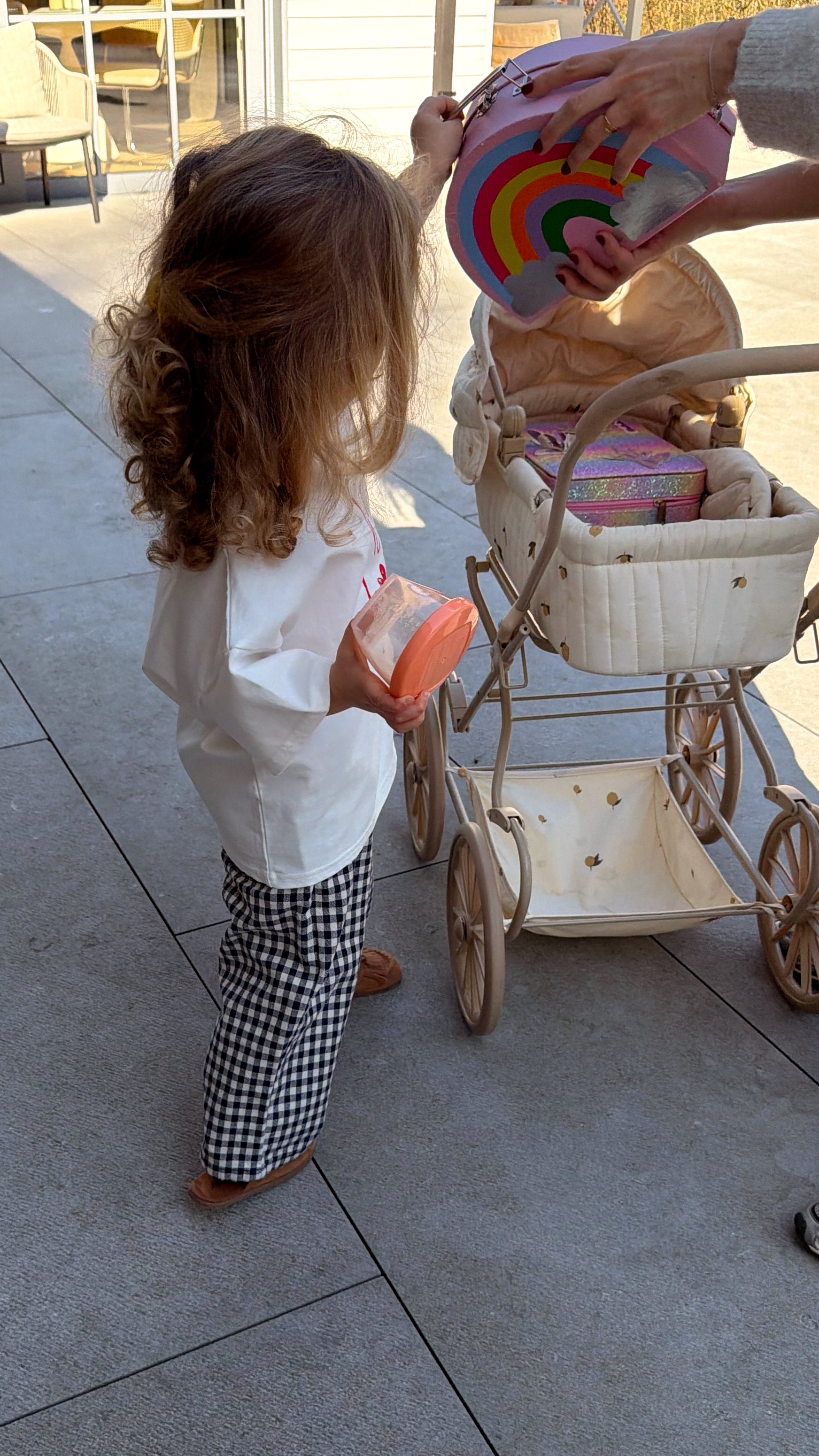 Pantalon Victoire - bleu et blanc