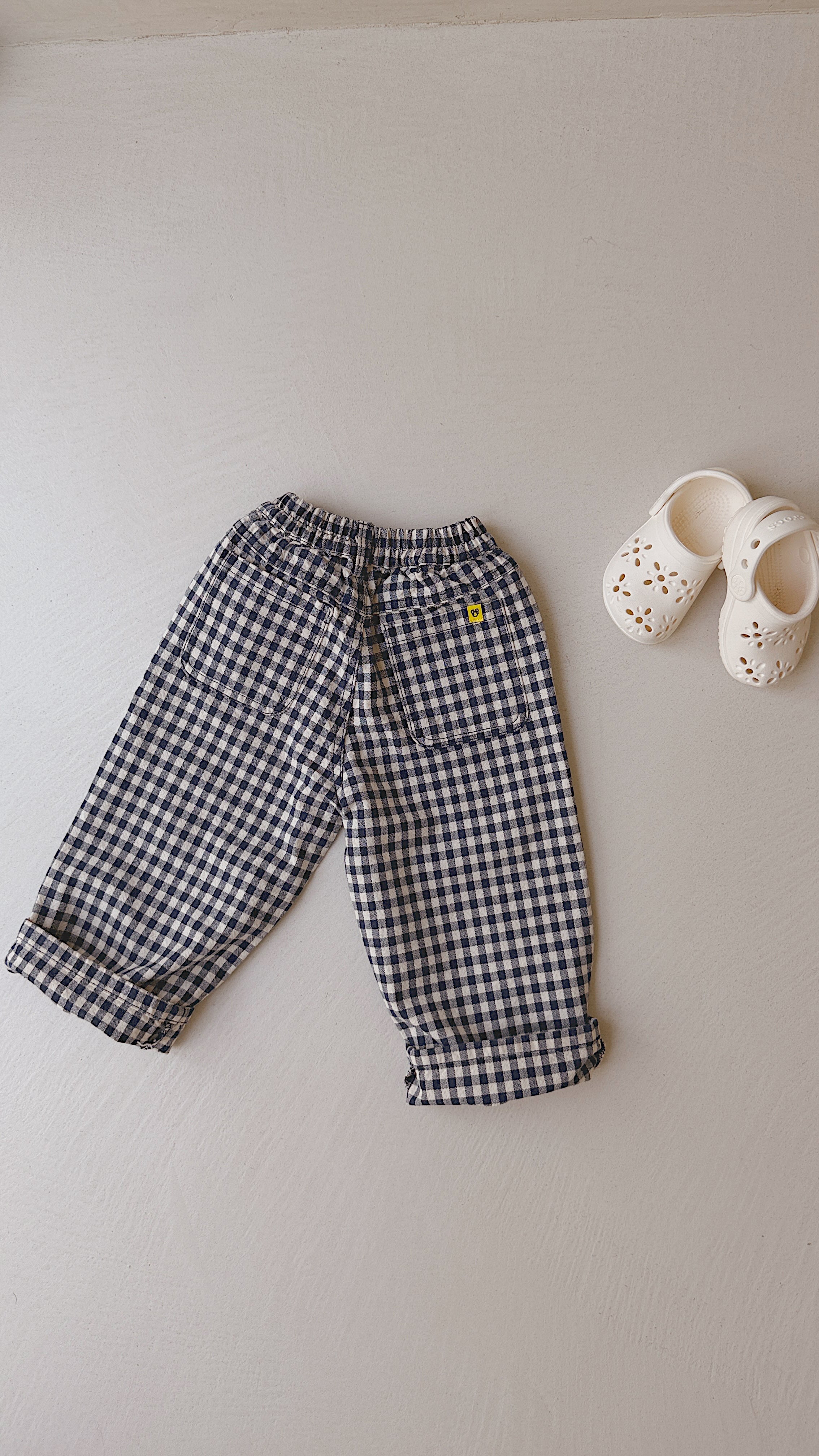 Pantalon Victoire - bleu et blanc