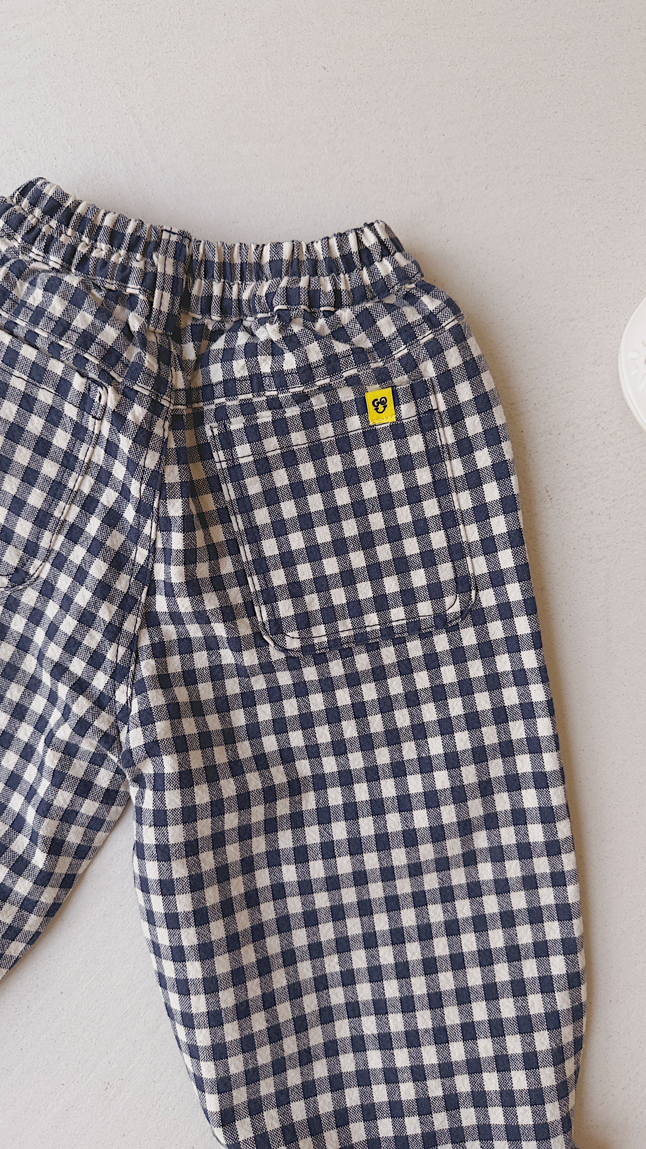 Pantalon Victoire - bleu et blanc