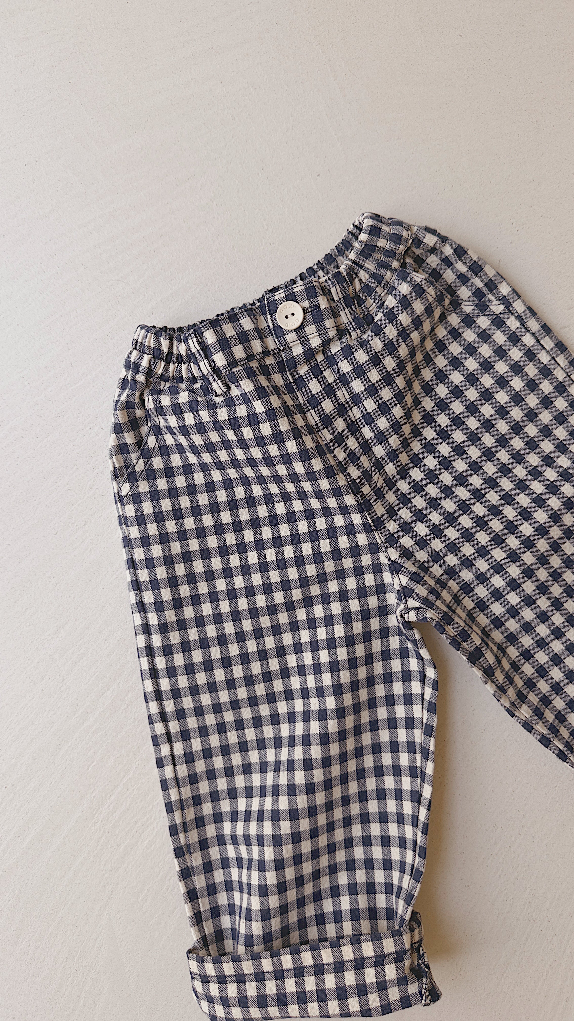 Pantalon Victoire - bleu et blanc