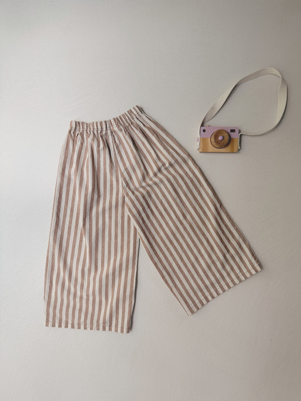 William trousers - beige with stripes
