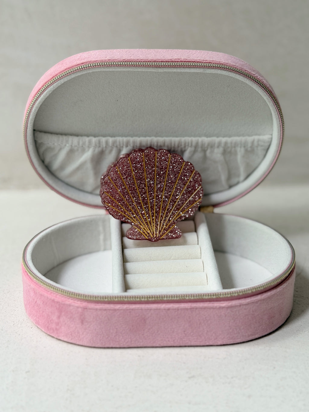 Shell Clip - pink