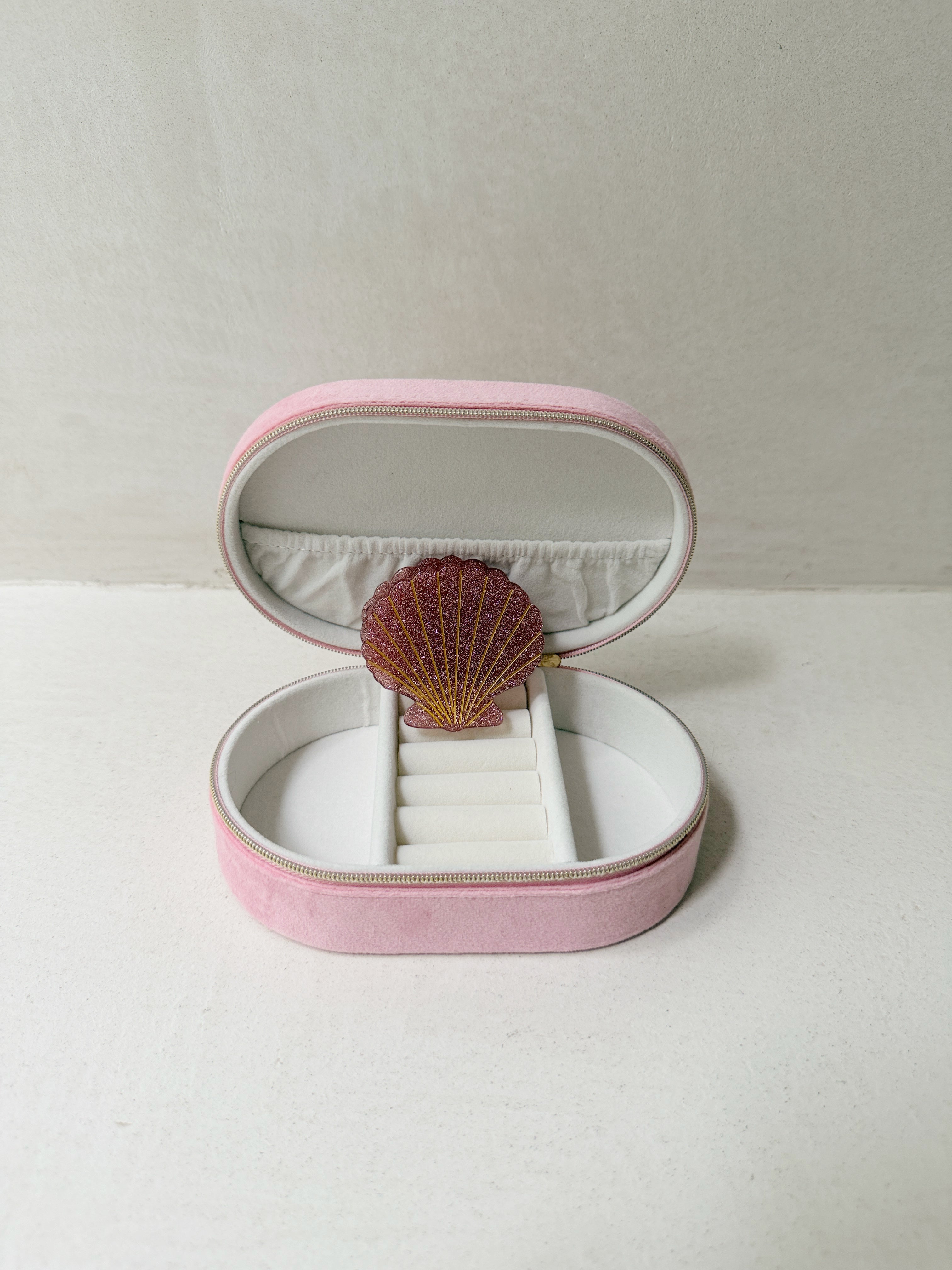 Shell Clip - pink