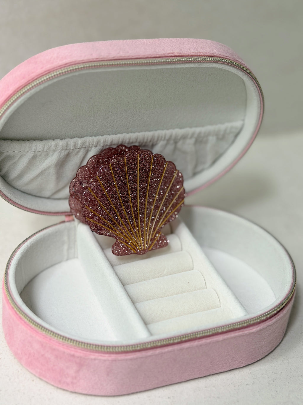Shell Clip - pink