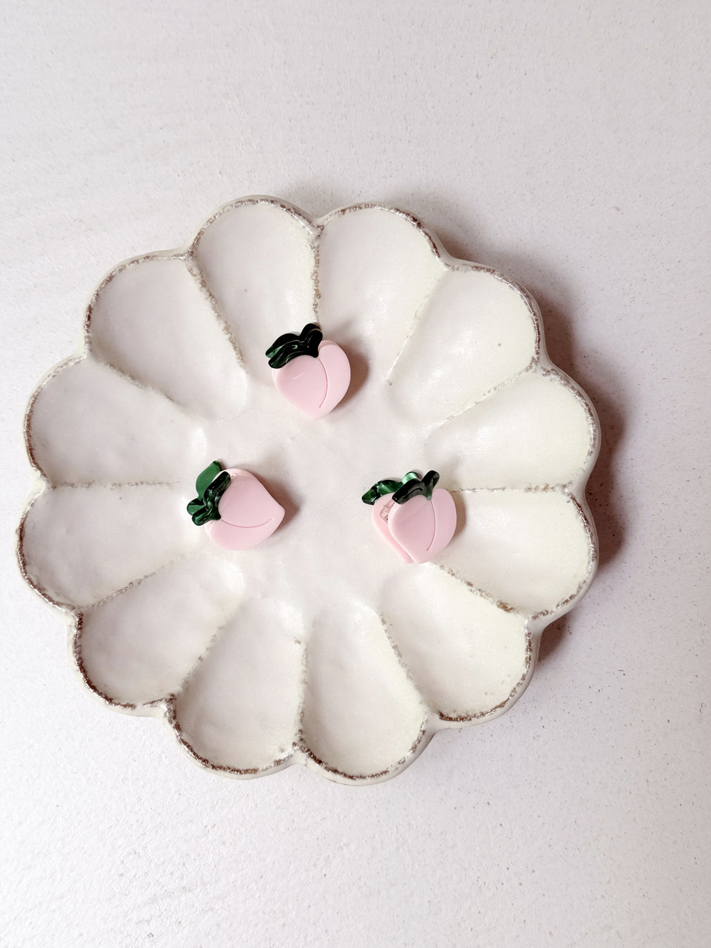 Pinces à cheveux Pêche - rose