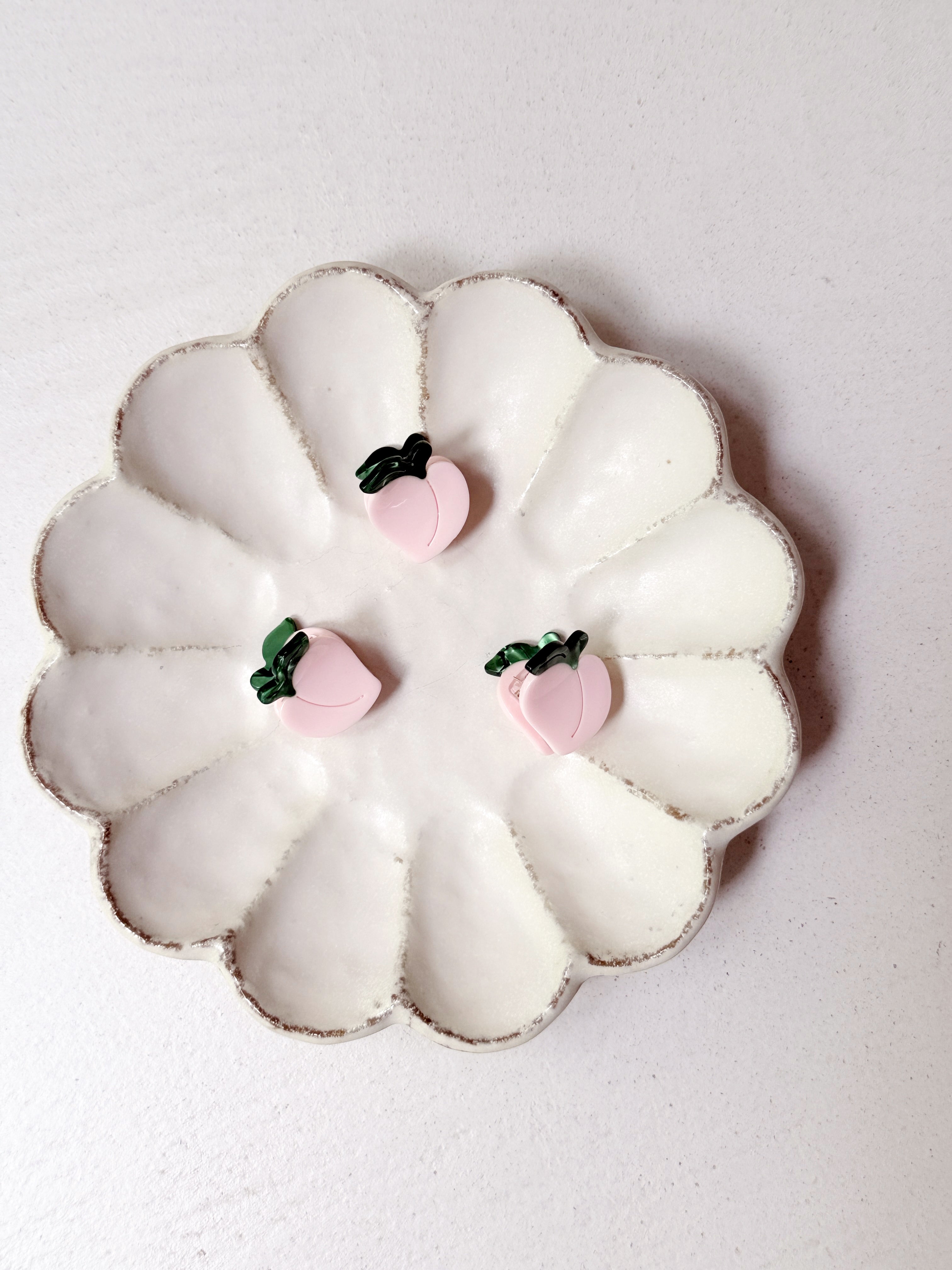 Pinces à cheveux Pêche - rose
