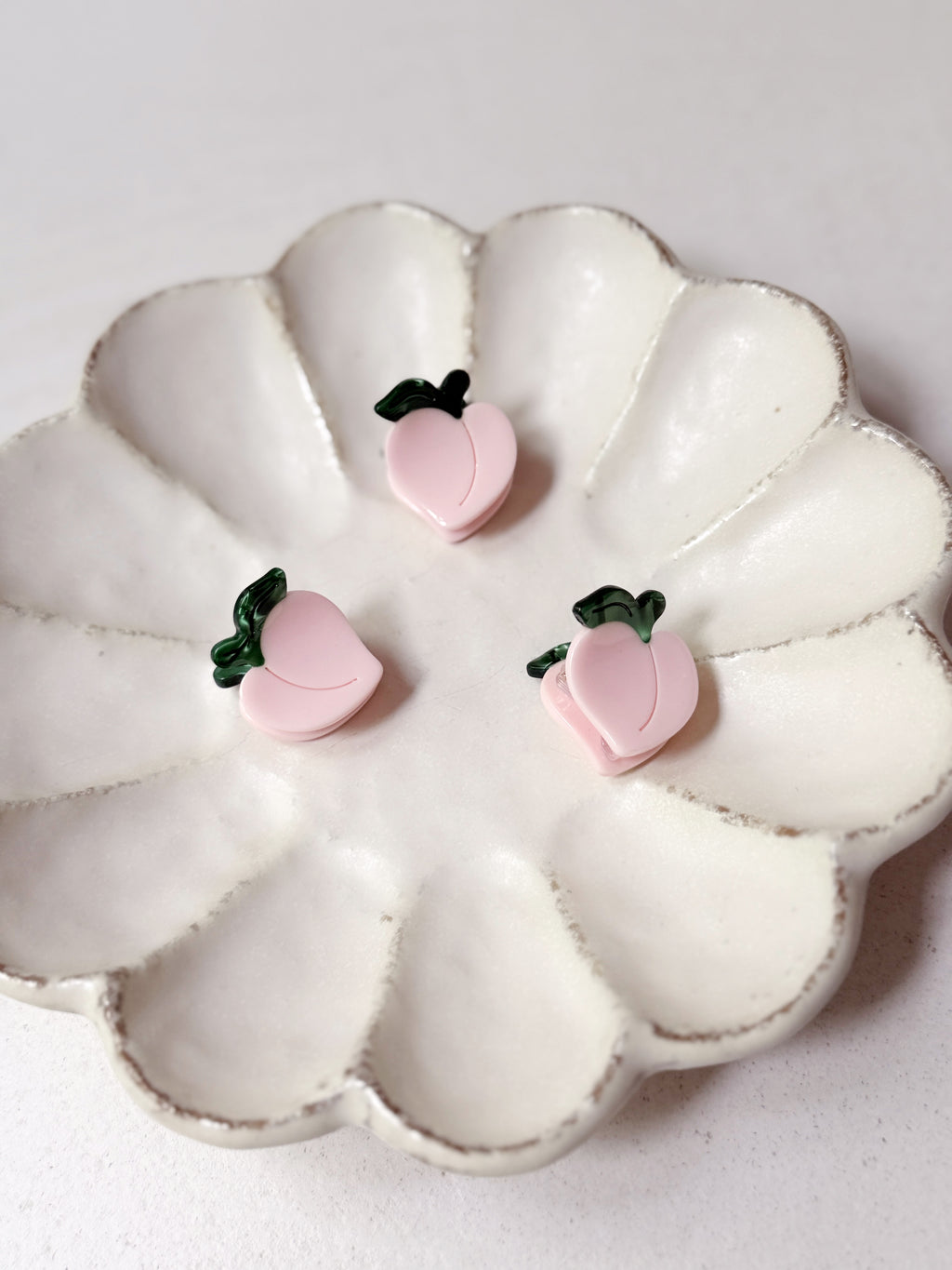 Pinces à cheveux Pêche - rose