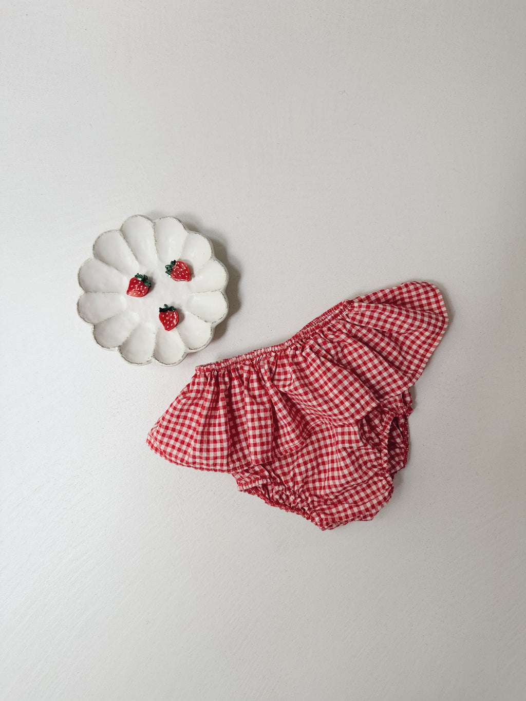 Pinces à cheveux Fraise - rouge