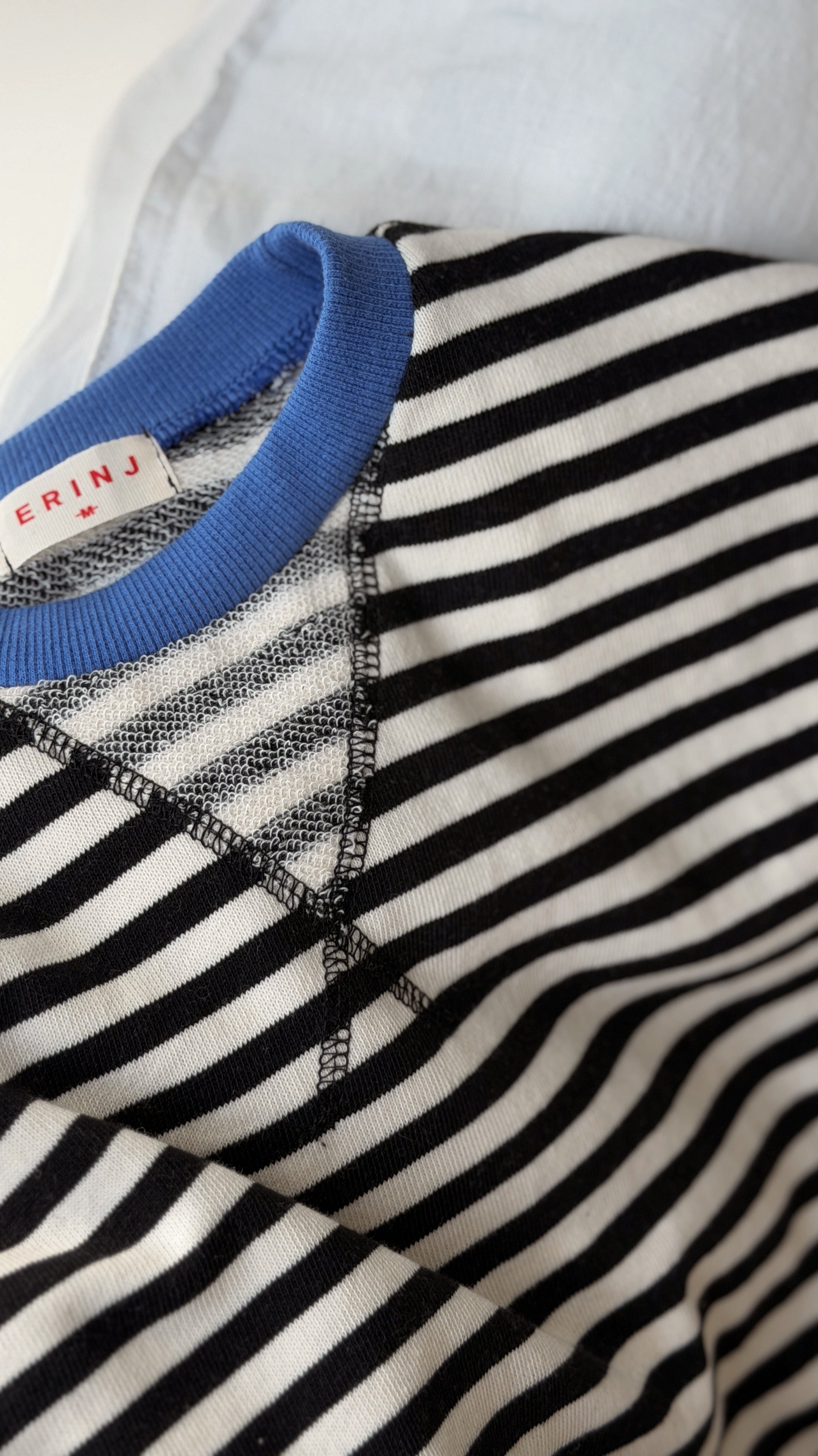Pull Clément - noir et blanc