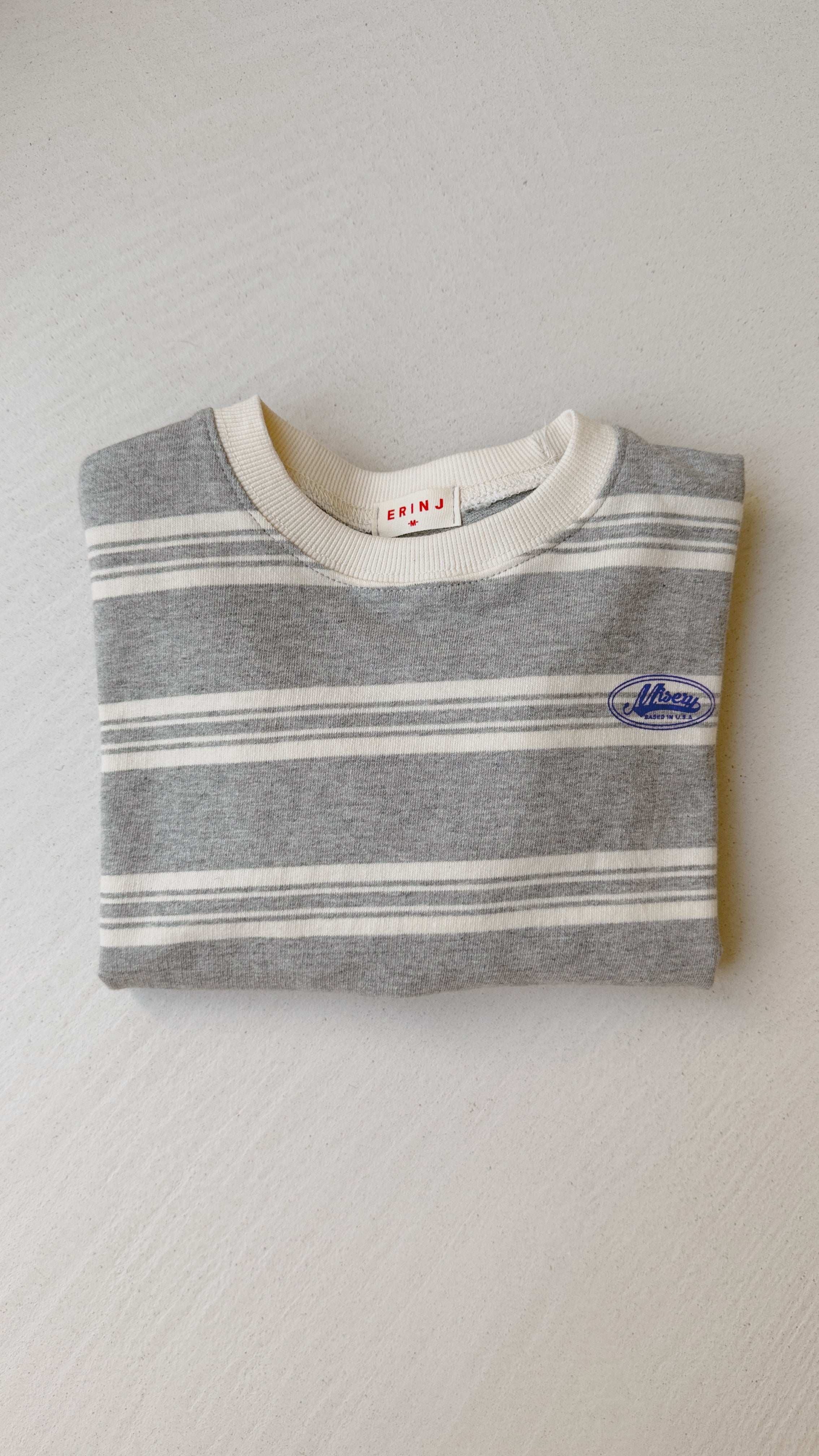 Pull Denis - gris et écru