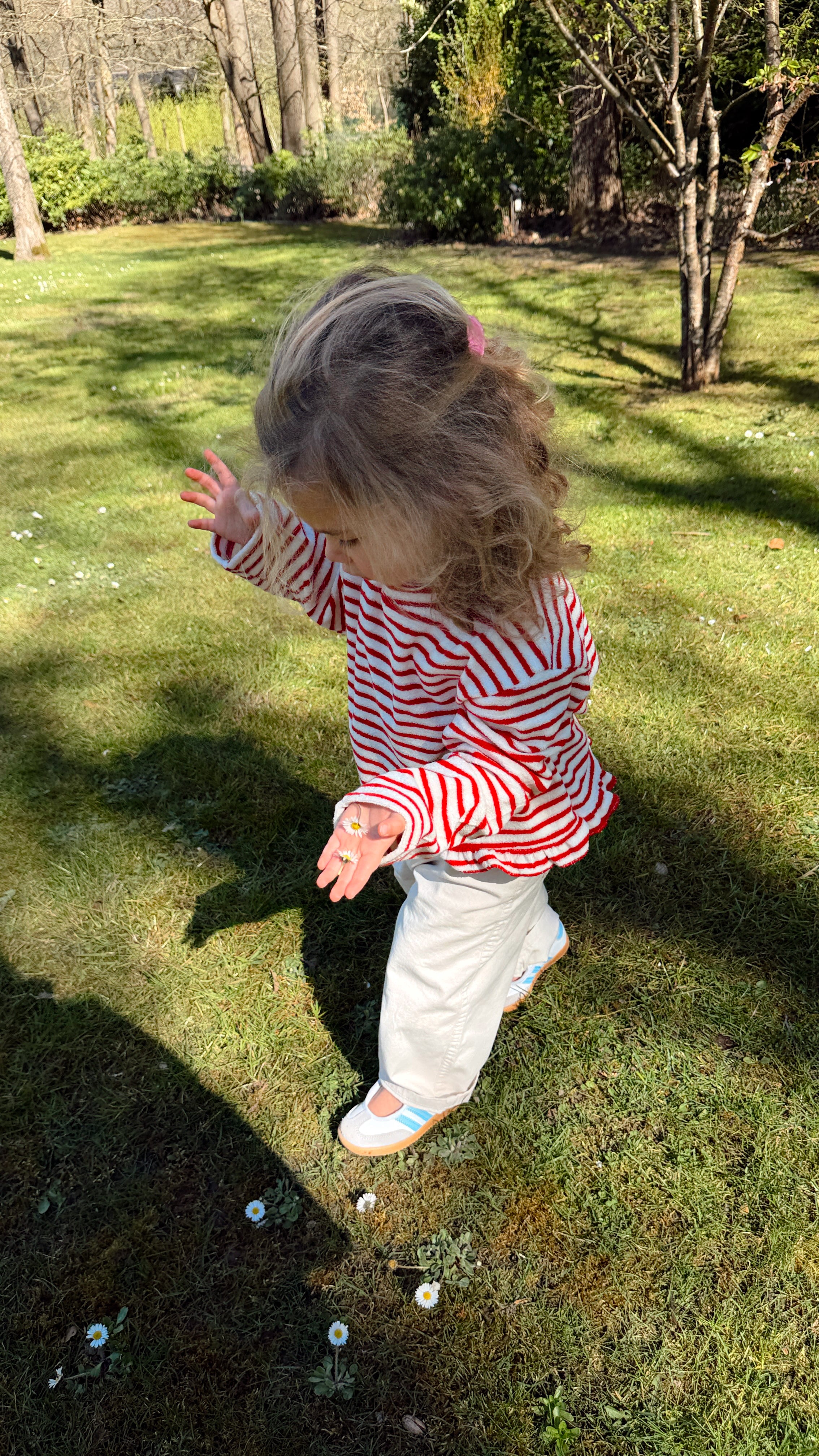 Pull Marina - rouge et écru