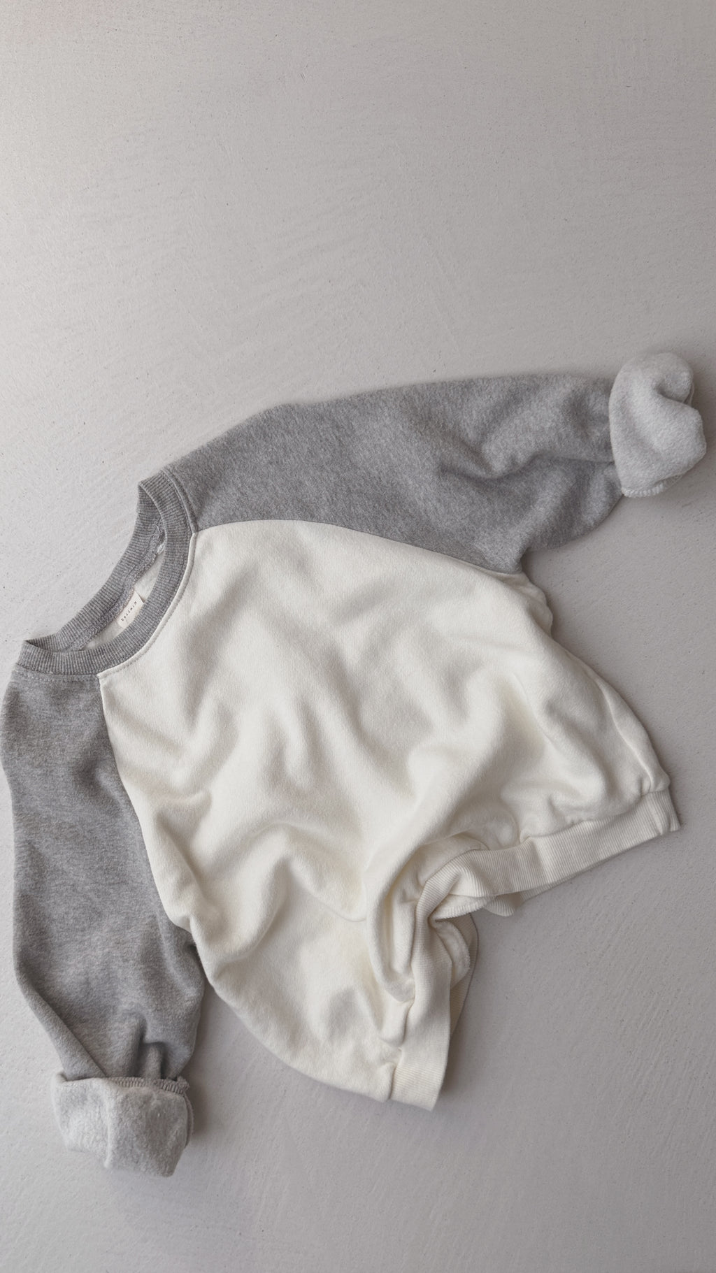 Pull Theo - gris et écru