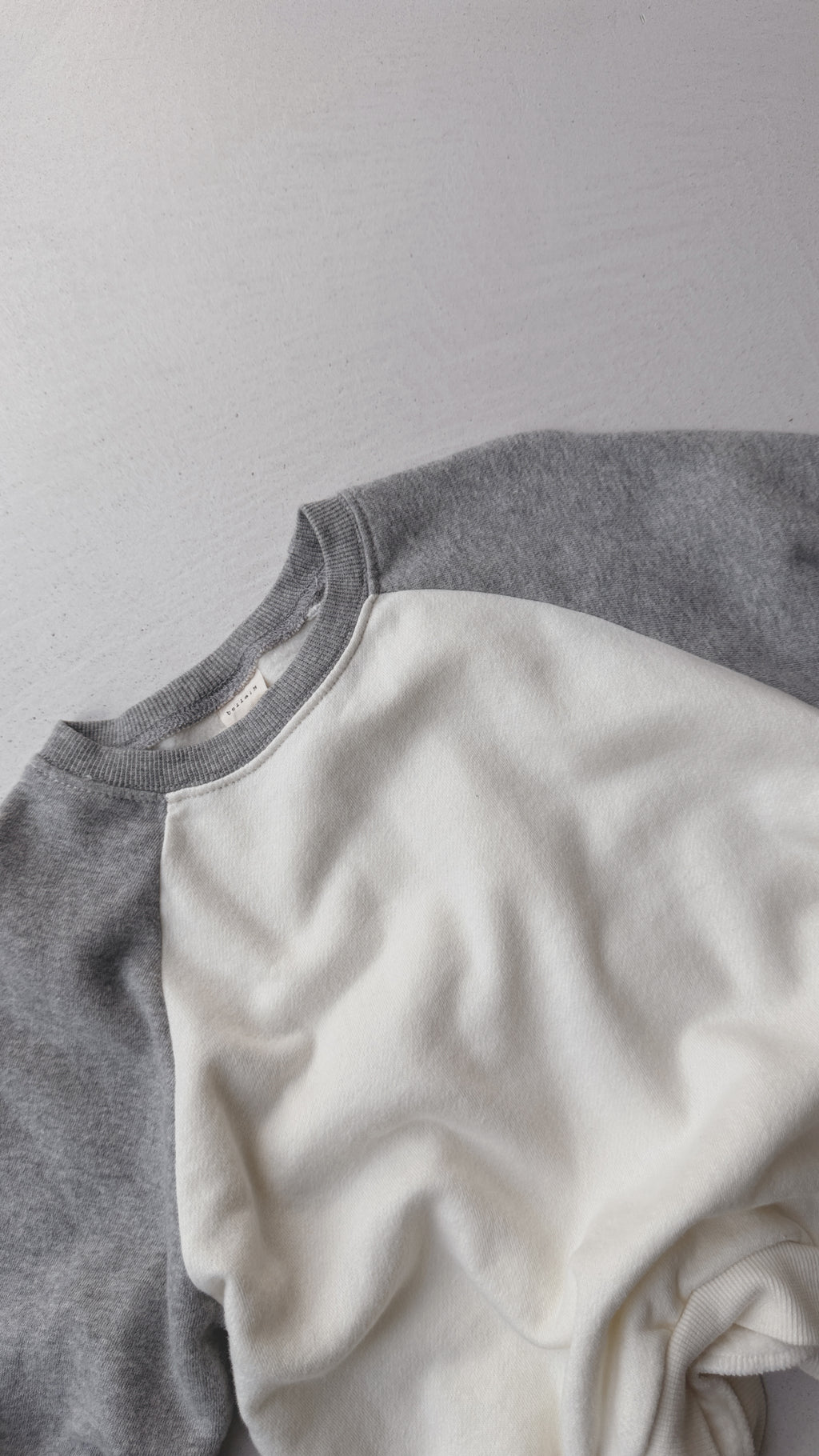 Pull Theo - gris et écru