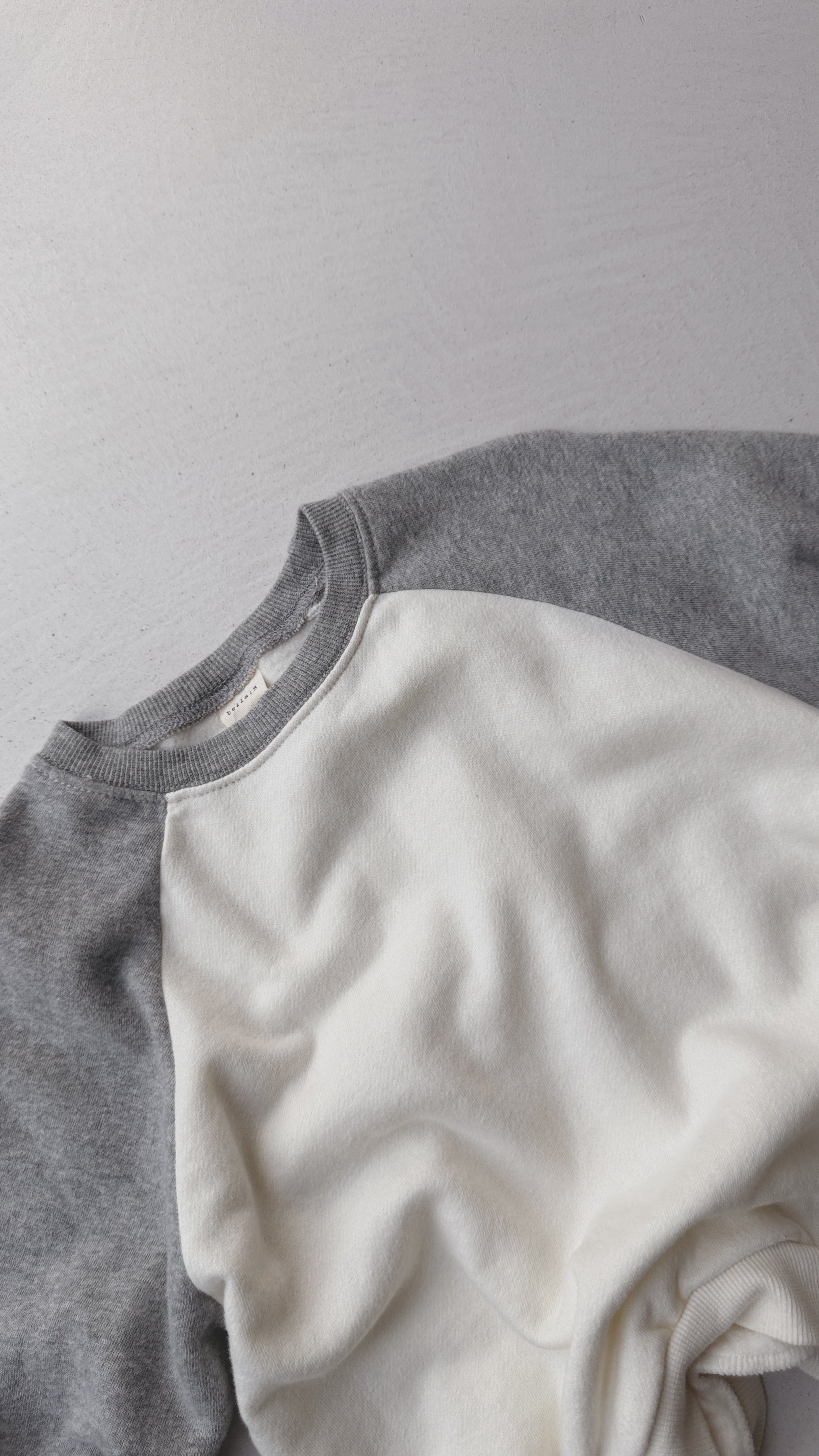 Pull Theo - gris et écru