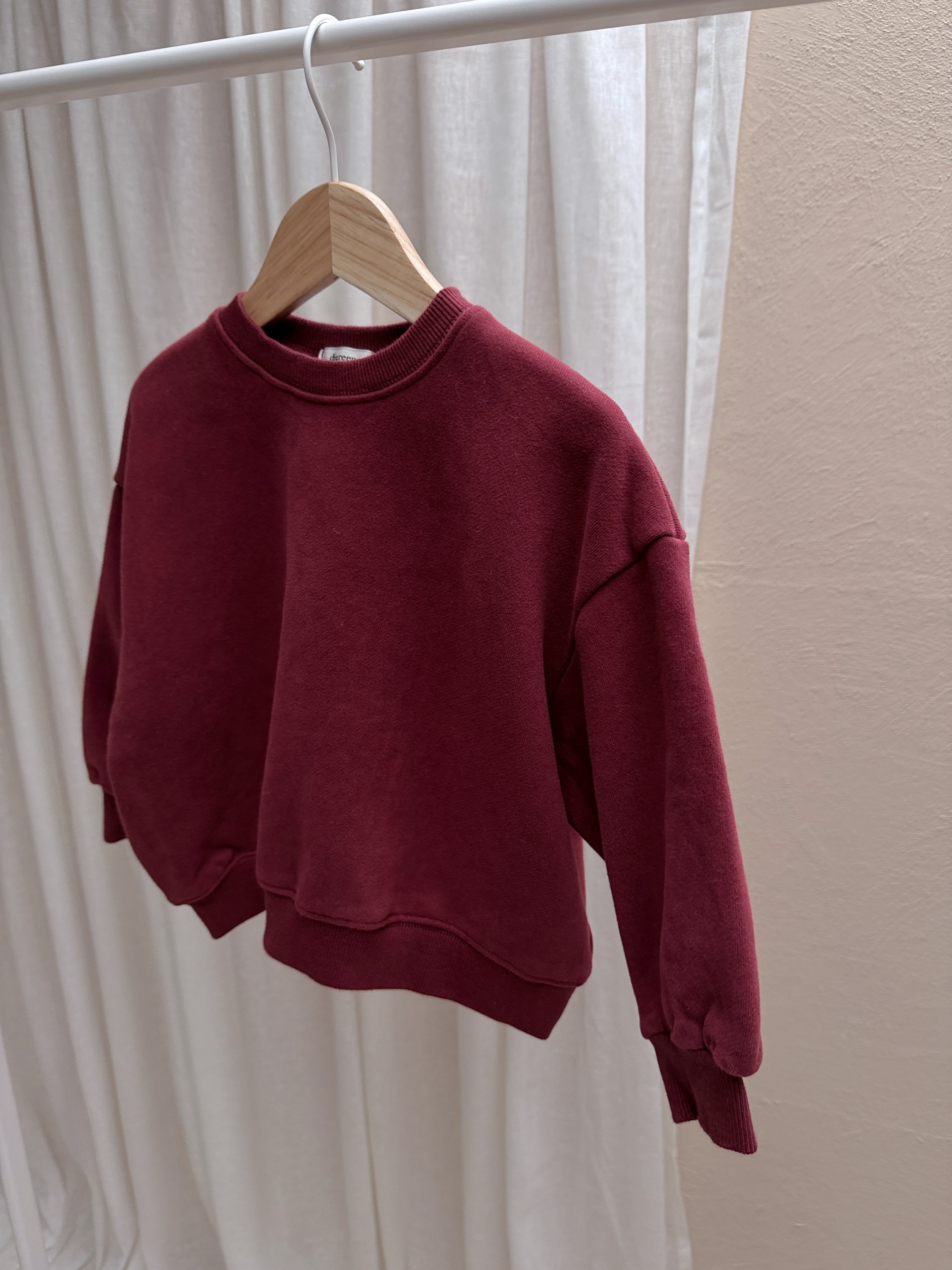 Pull Charles - bordeaux