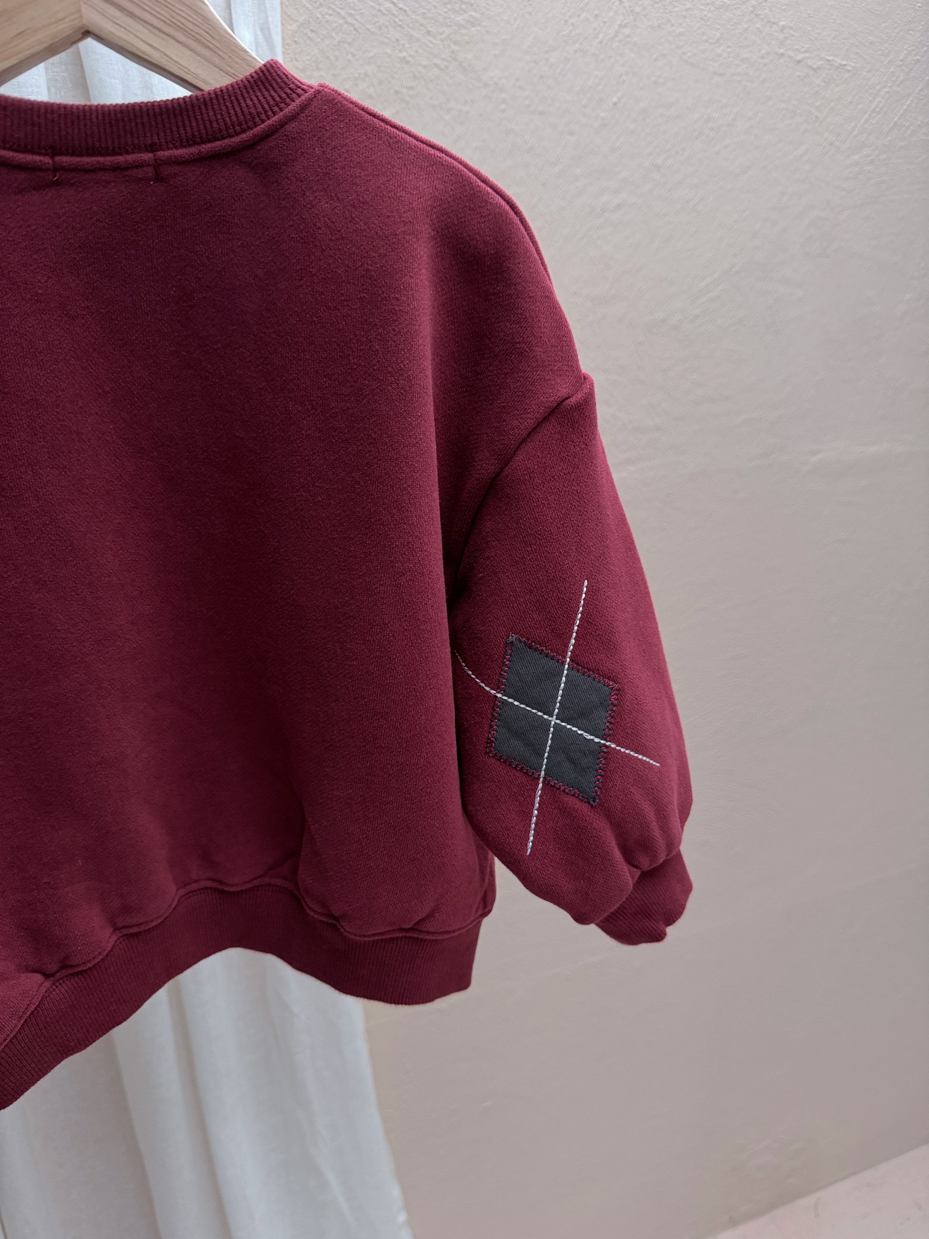 Pull Charles - bordeaux