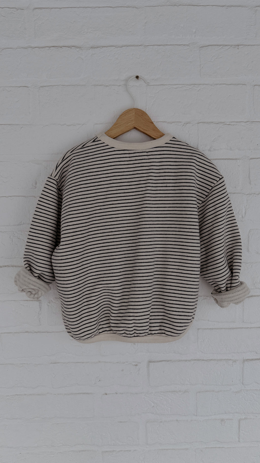 Pull Cleo - écru et bleu