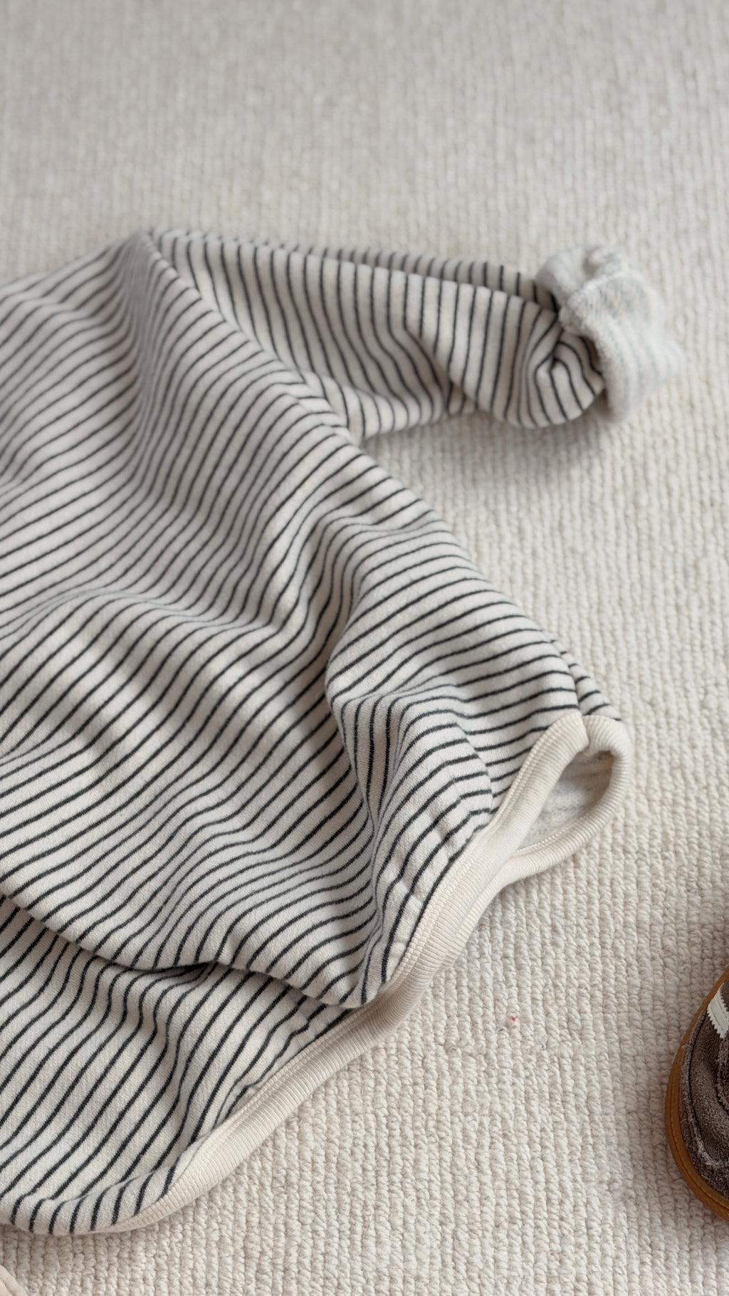 Pull Cleo - écru et bleu