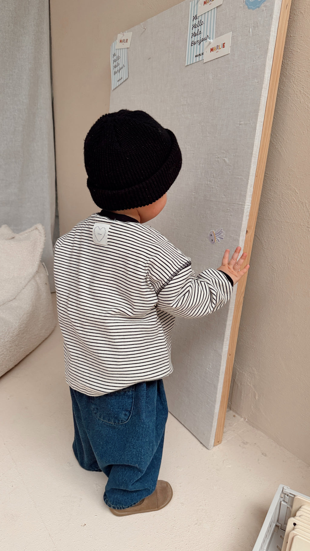 Pull Livia - noir et blanc