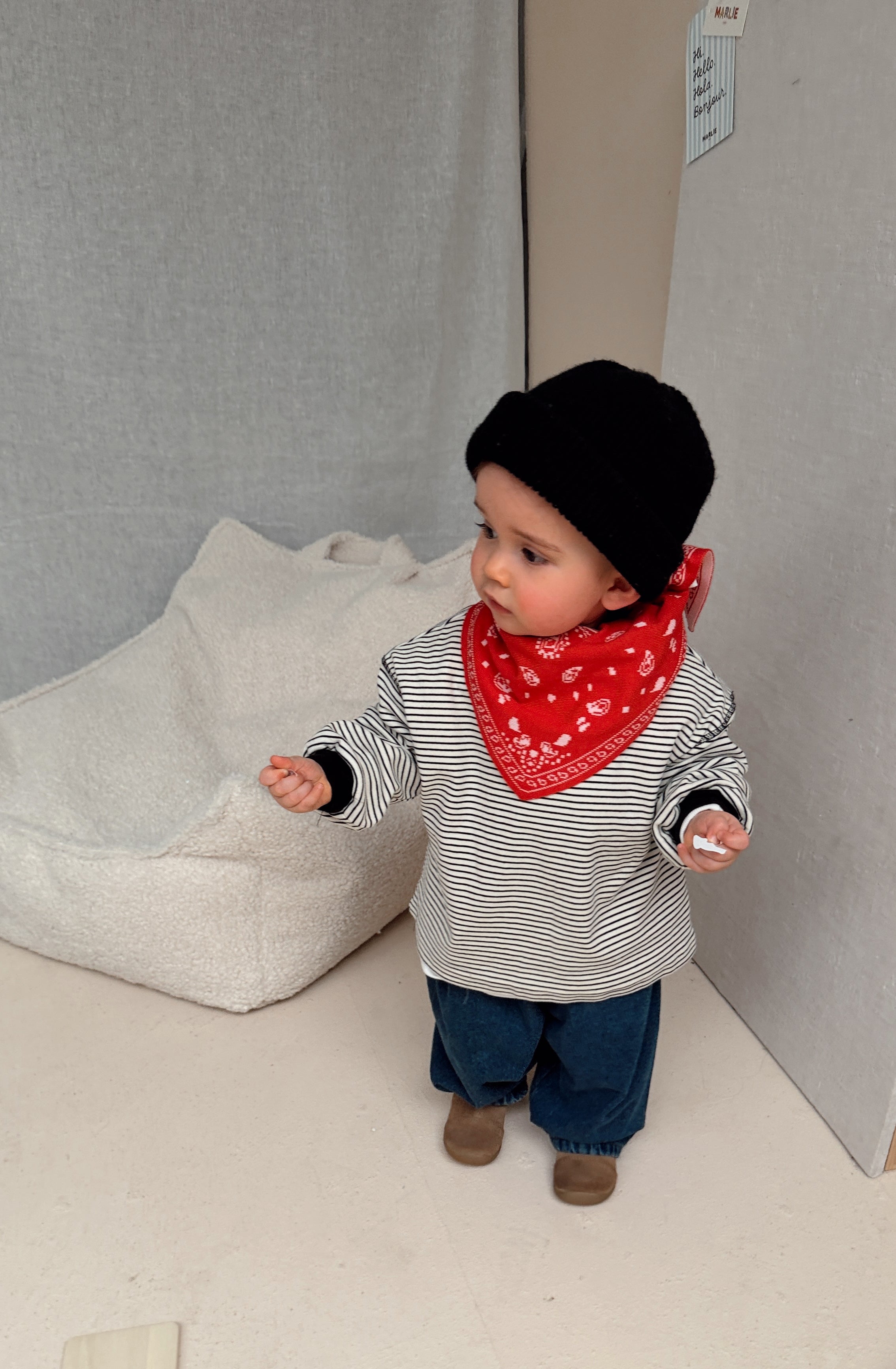 Pull Livia - noir et blanc