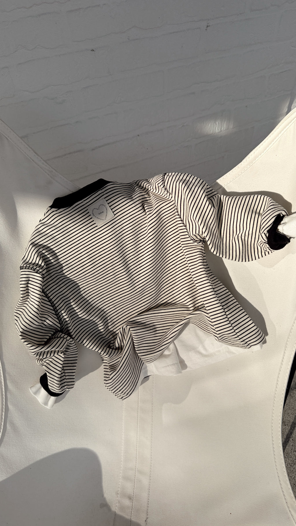 Pull Livia - noir et blanc