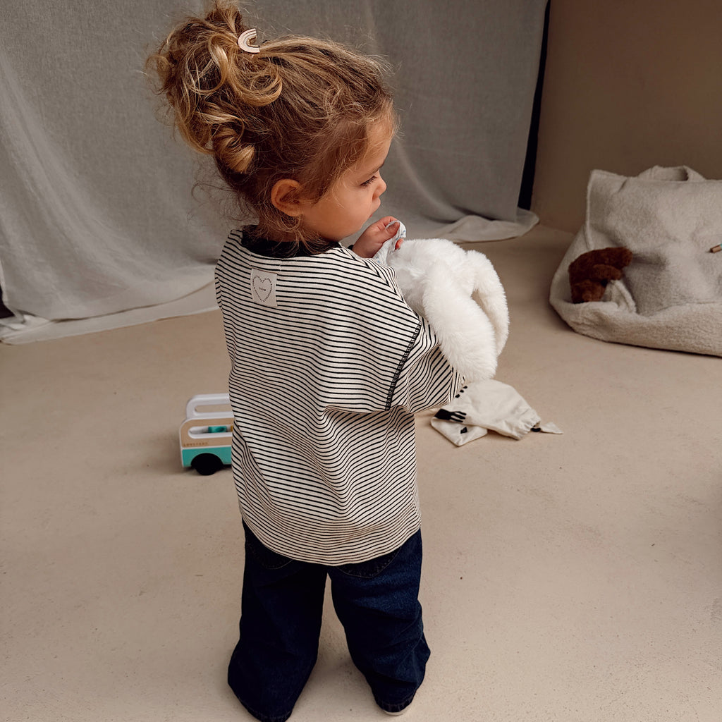 Pull Livia - noir et blanc