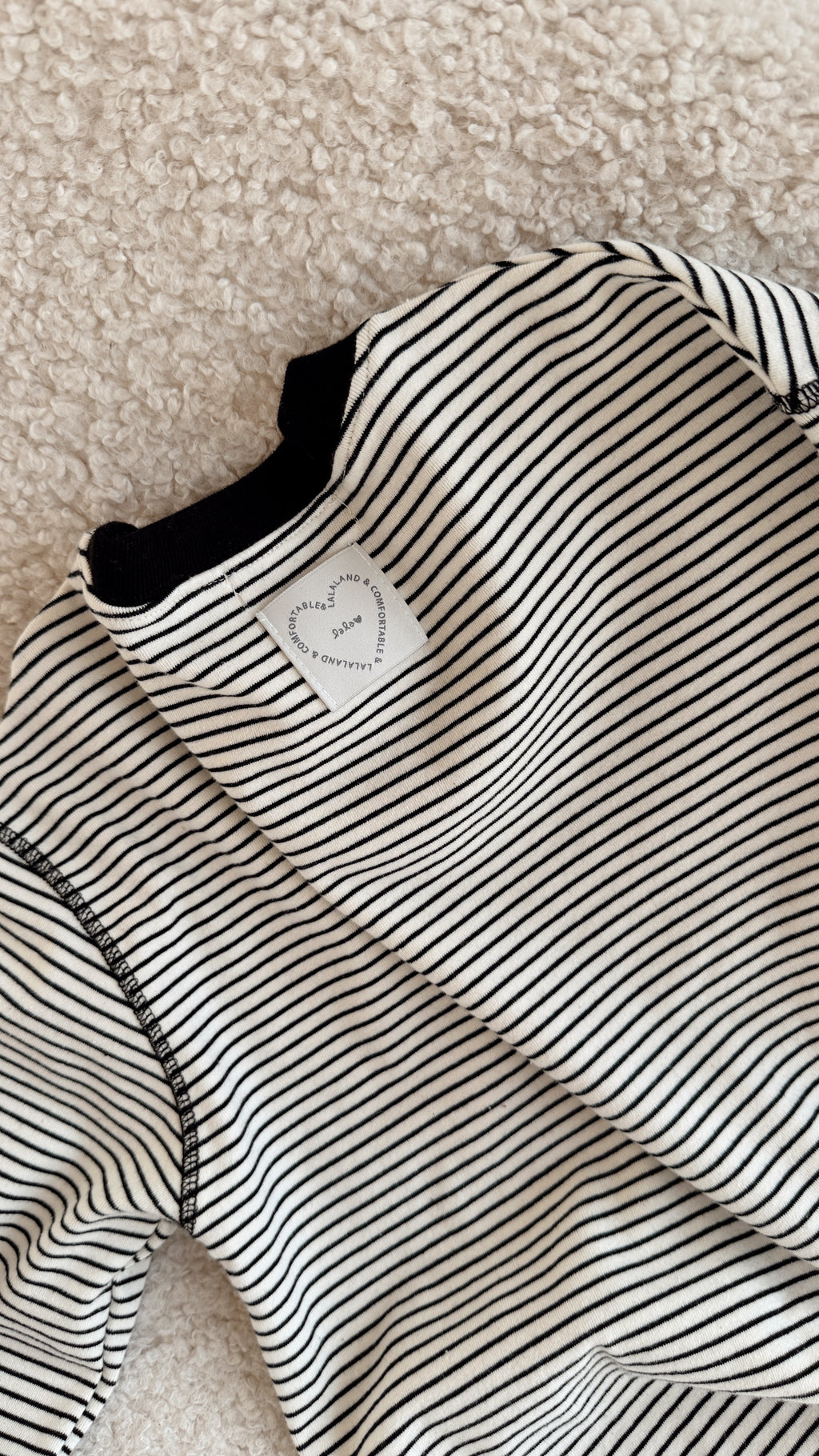 Pull Livia - noir et blanc