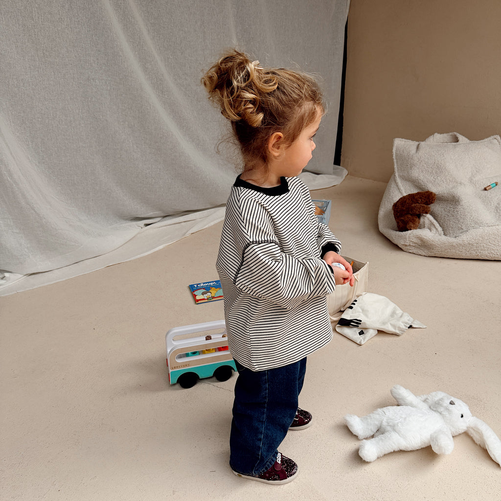 Pull Livia - noir et blanc