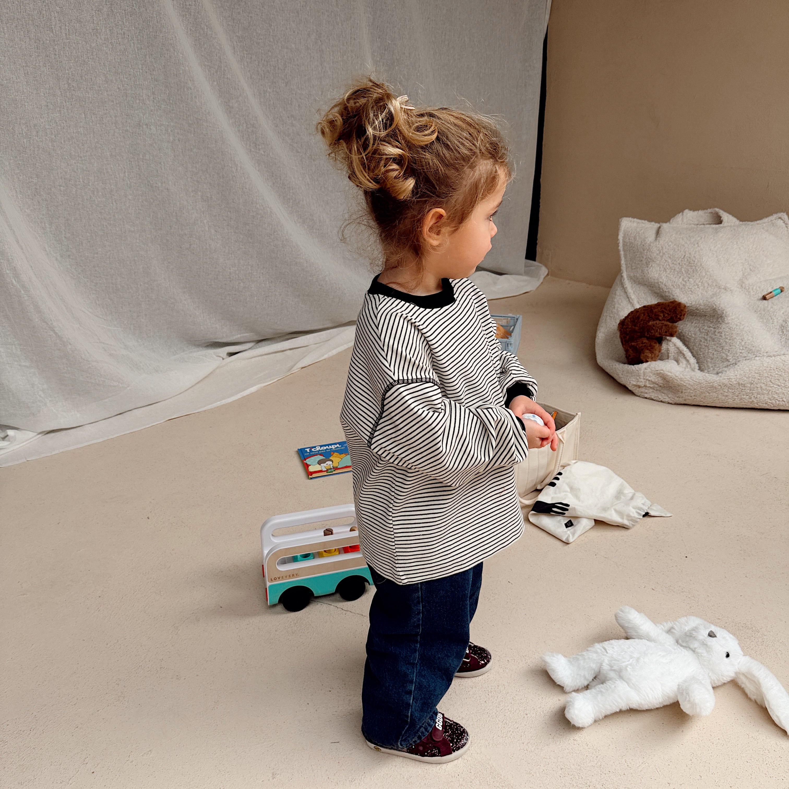 Pull Livia - noir et blanc