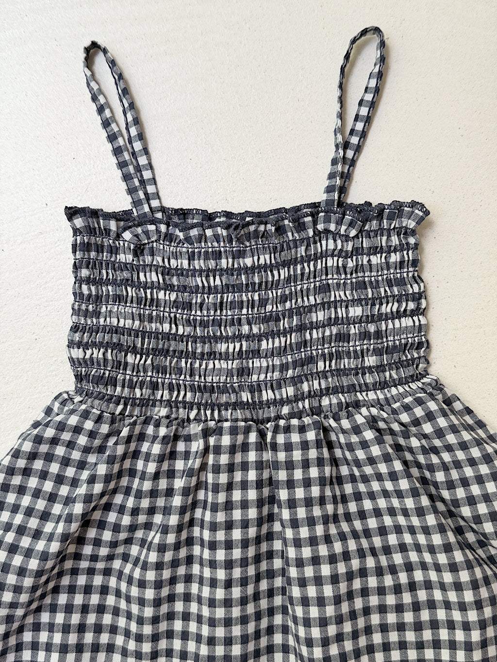 Robe Audrey - vichy bleu